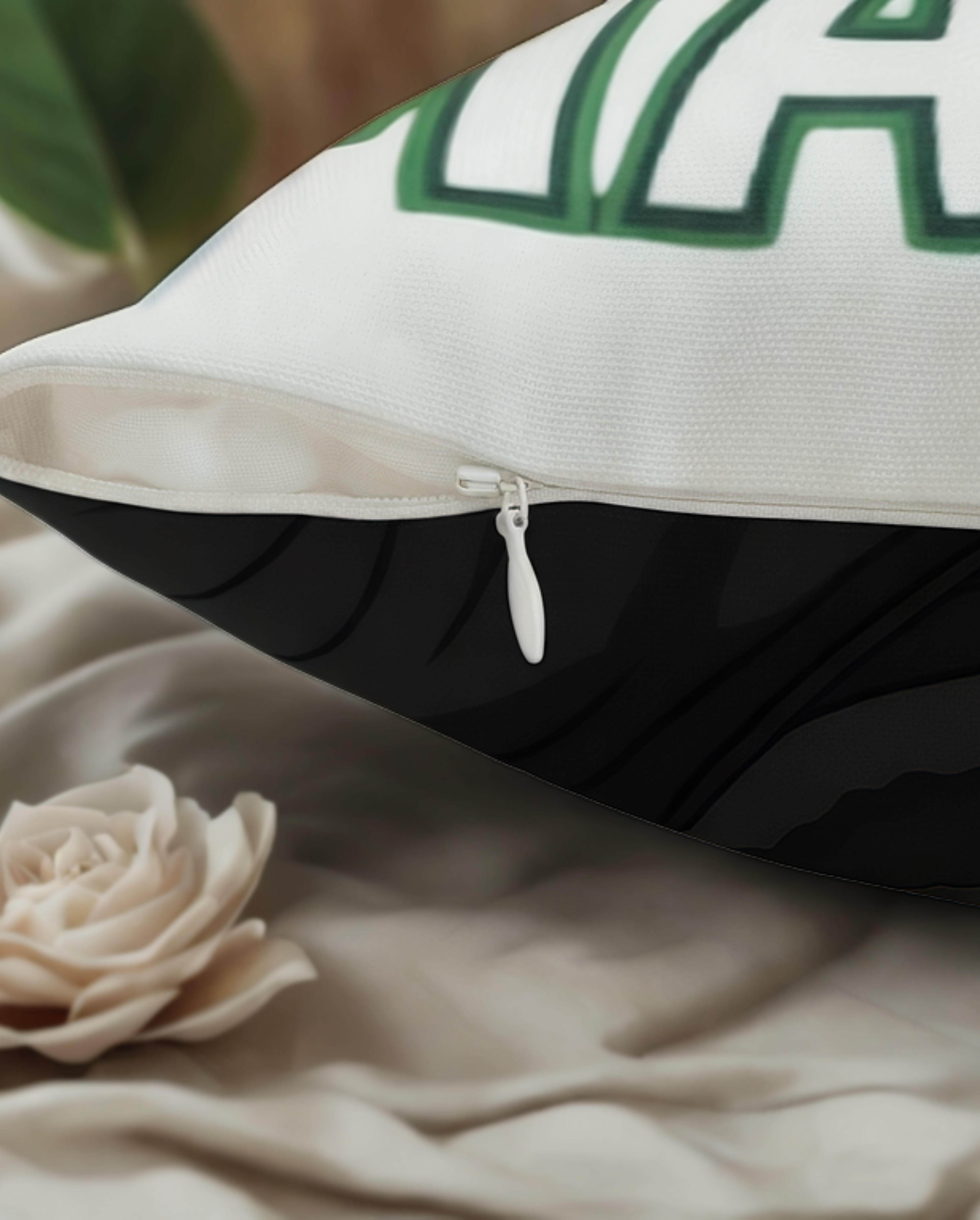 Grown Ass Man Mafia Fun Decor for Proud Dads &amp; Brothers, Afro Father’s Day, Square Pillow product thumbnail image