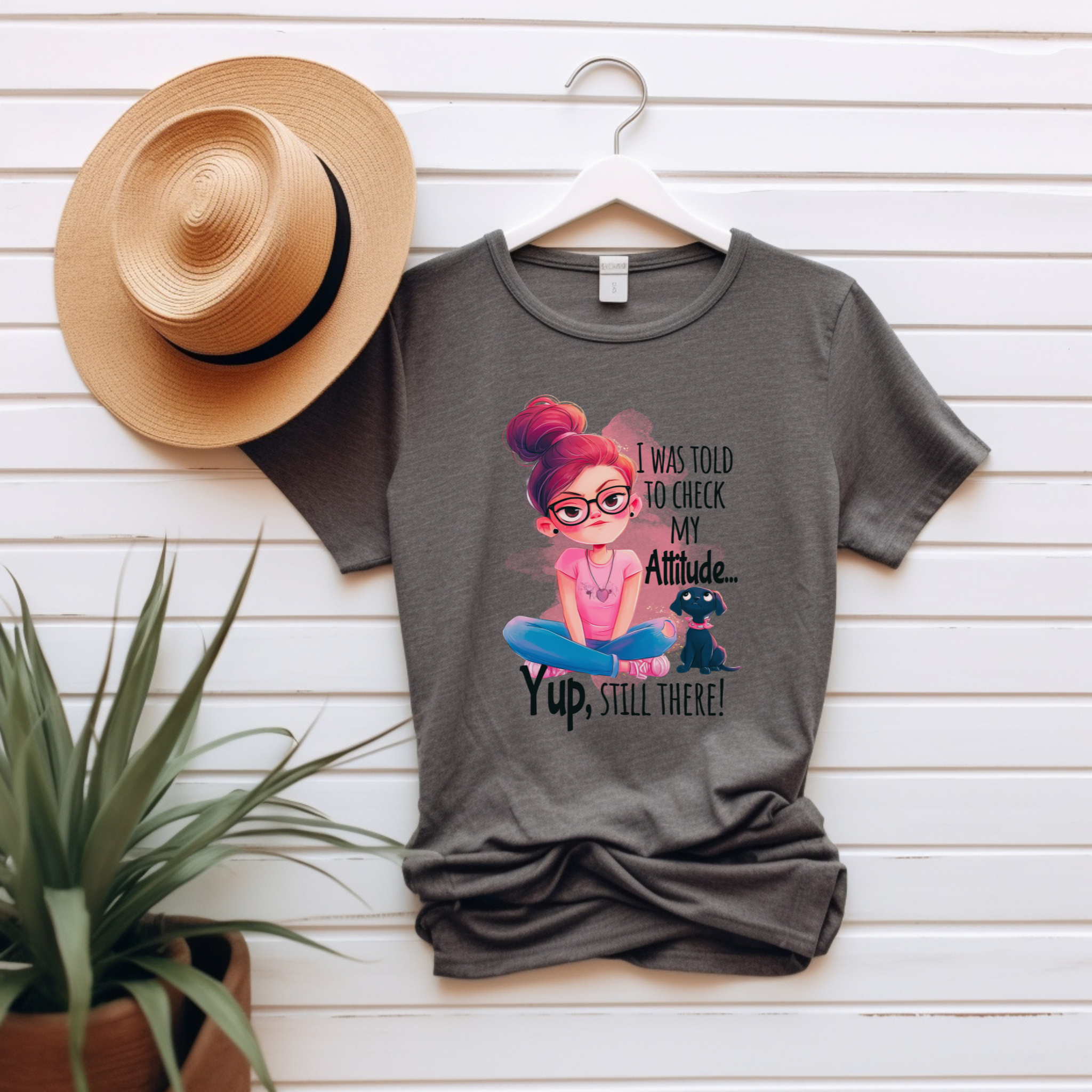 “I Was Told to Check My Attitude. Yup, Still There” – Cozy &amp; Stylish Unisex Jersey Tee