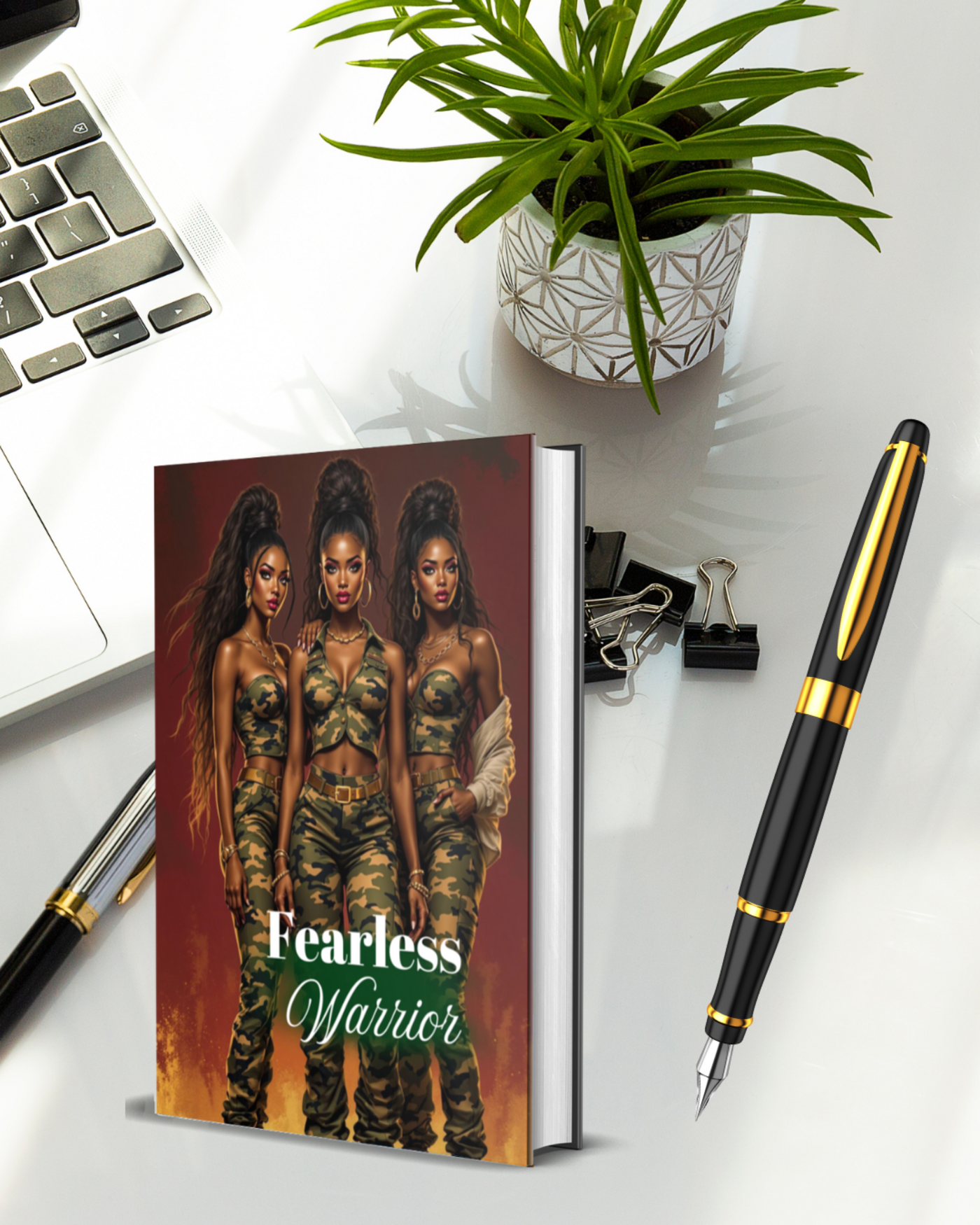 Fearless Warrior Hardcover Journal 