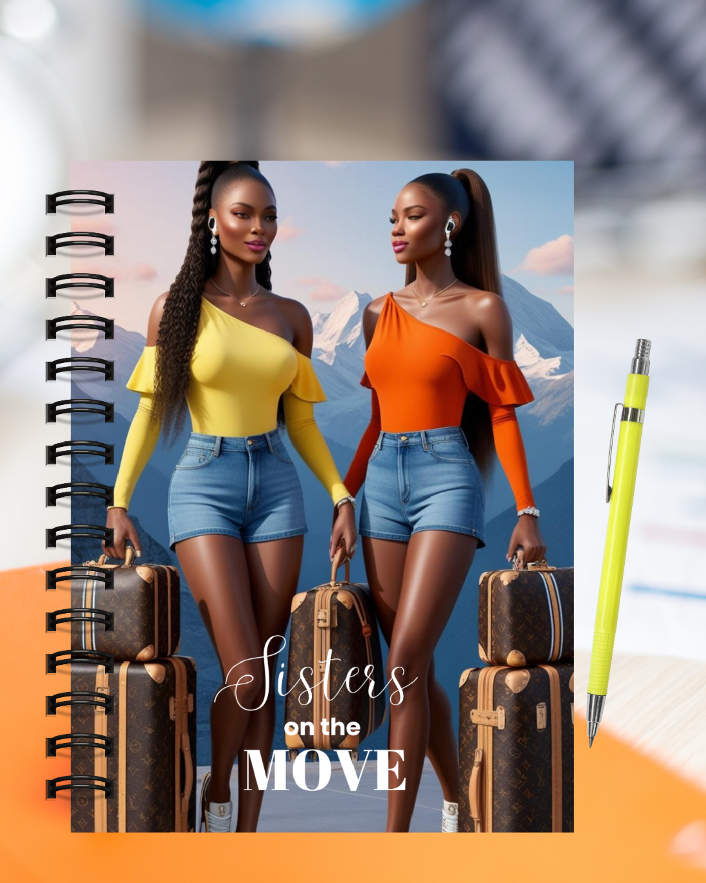Sisters on the Move Spiral Journal product thumbnail image Sisters on the Move Spiral Journal product thumbnail image