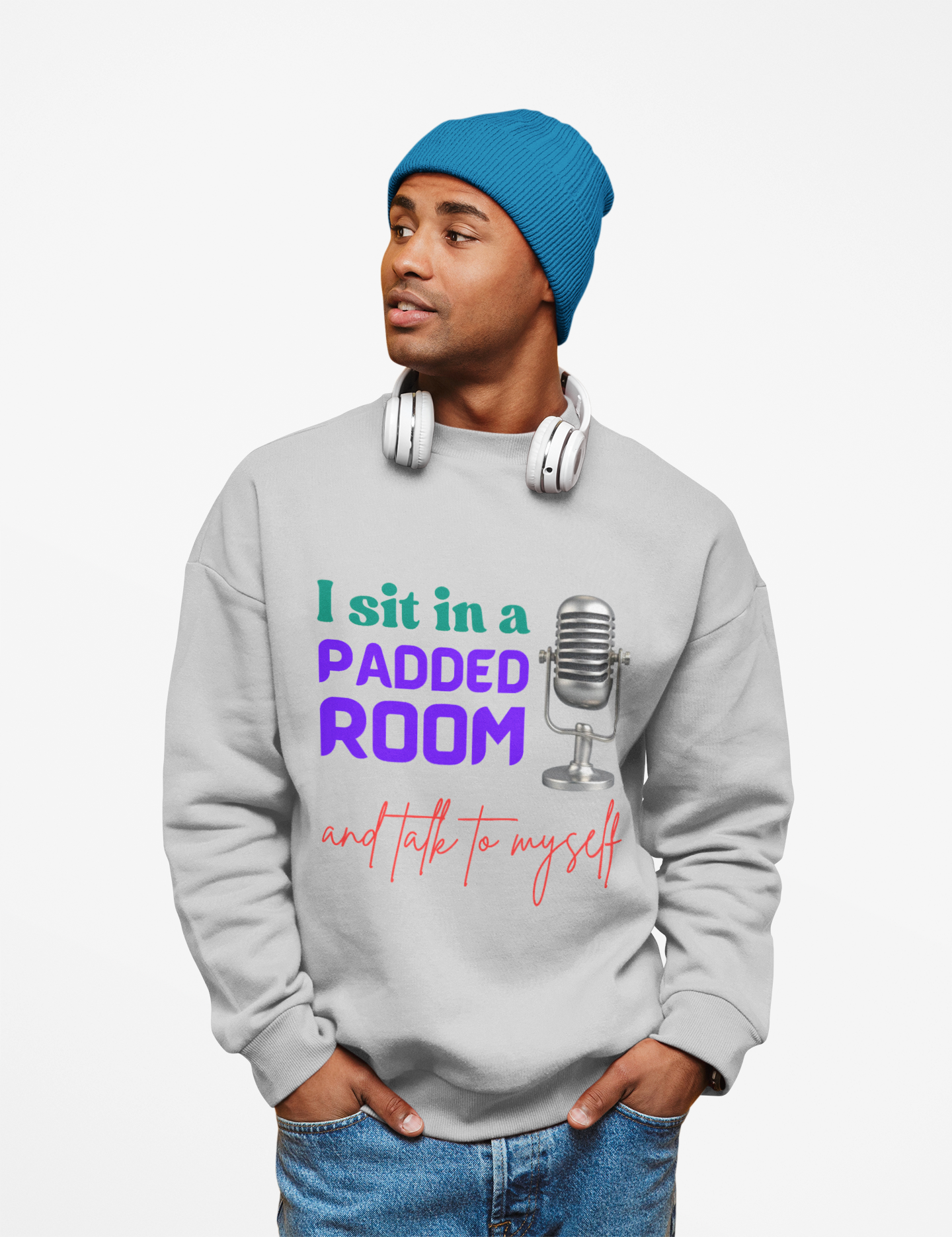 I Sit in a Padded Room and Talk to Myself - Voice Actor LS Tee product thumbnail image I Sit in a Padded Room and Talk to Myself - Voice Actor LS Tee product thumbnail image