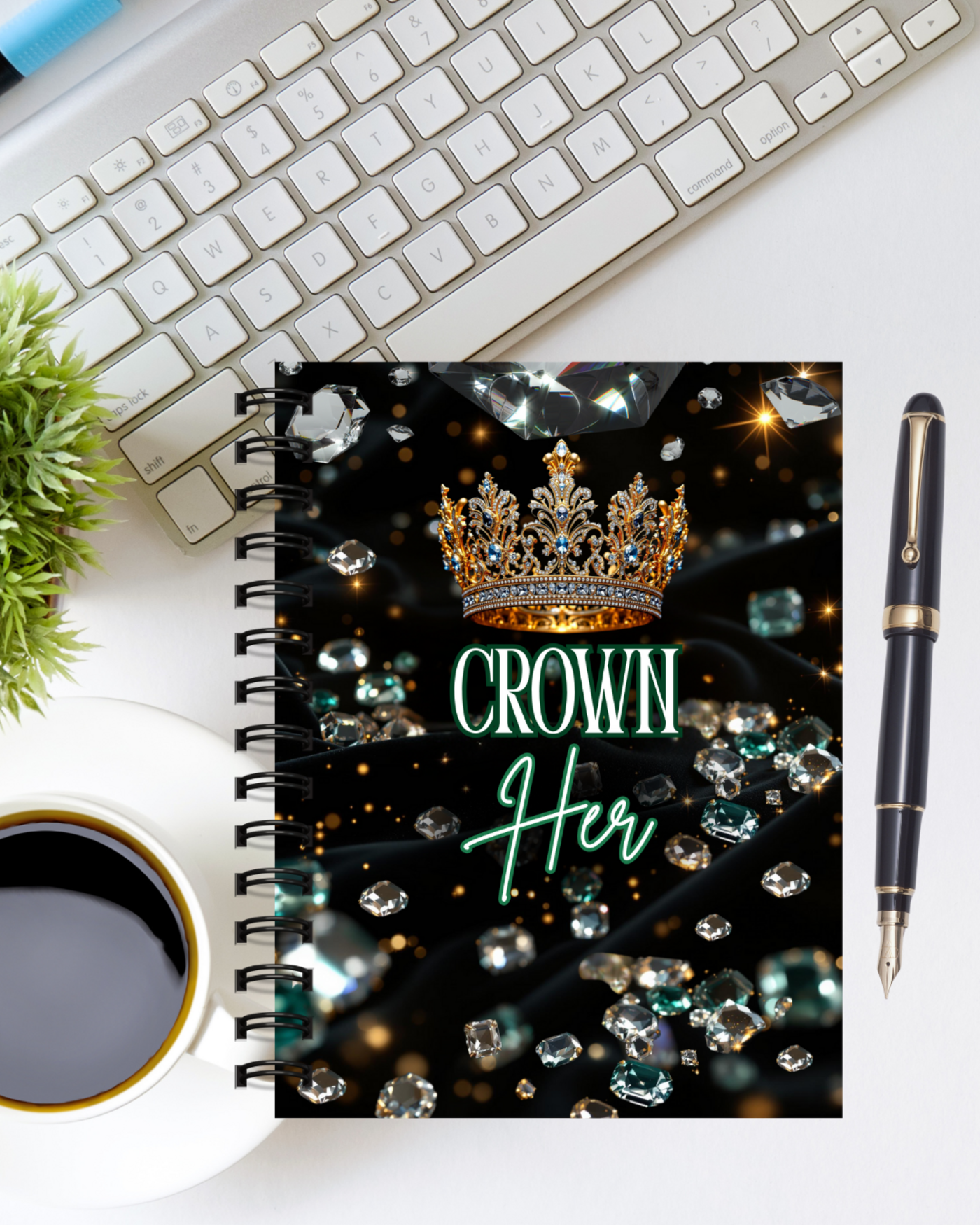 Crown Her Spiral Journal