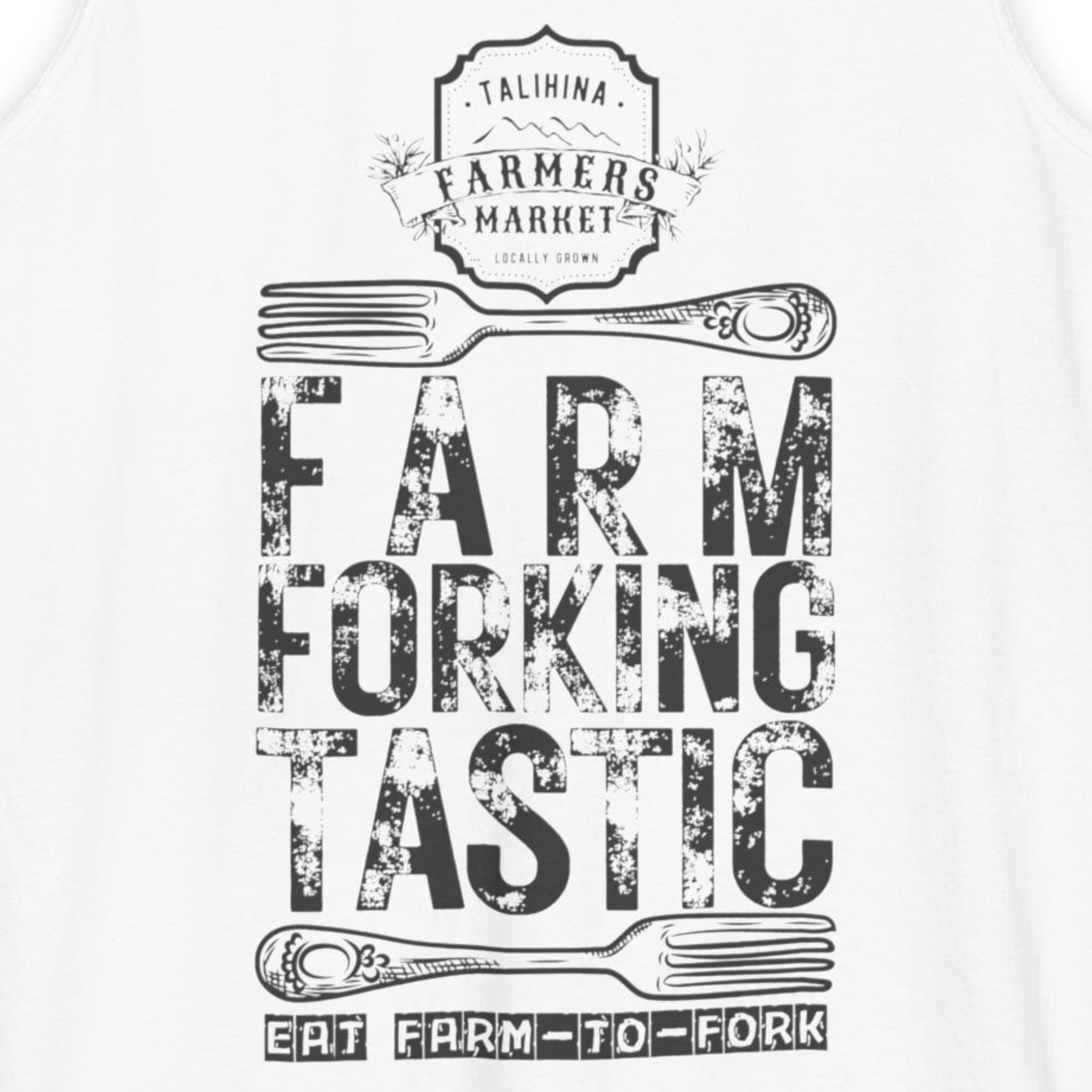 Farm to Fork Unisex Tank Top - Perfect for Farmers Market Lovers product thumbnail image