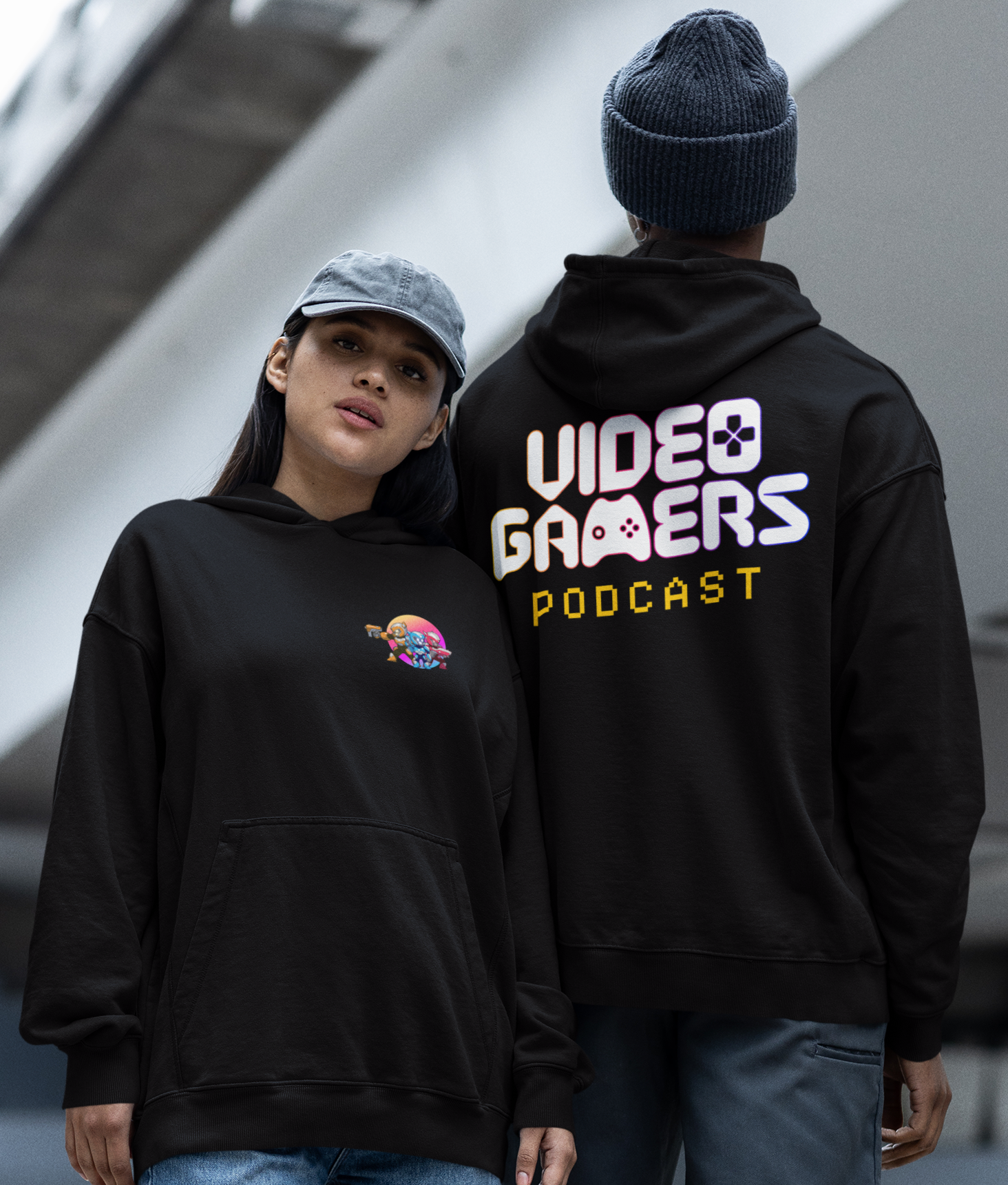 Video Gamers Podcast 1st Edition Hoodie product thumbnail image Video Gamers Podcast 1st Edition Hoodie product thumbnail image