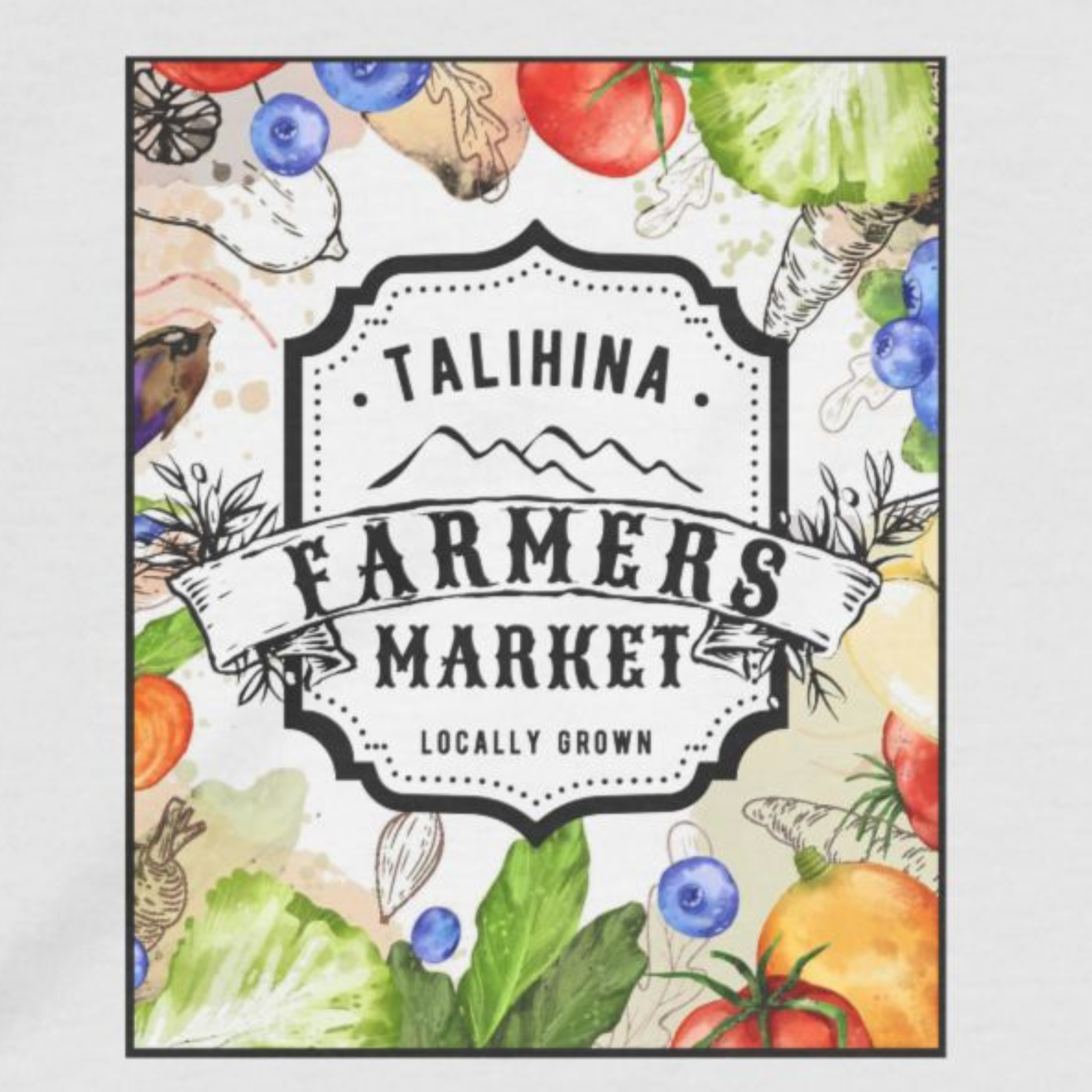 Talihina Farmers Market- Logo- Kids Heavy Cotton™ Tee product thumbnail image Talihina Farmers Market- Logo- Kids Heavy Cotton™ Tee product thumbnail image