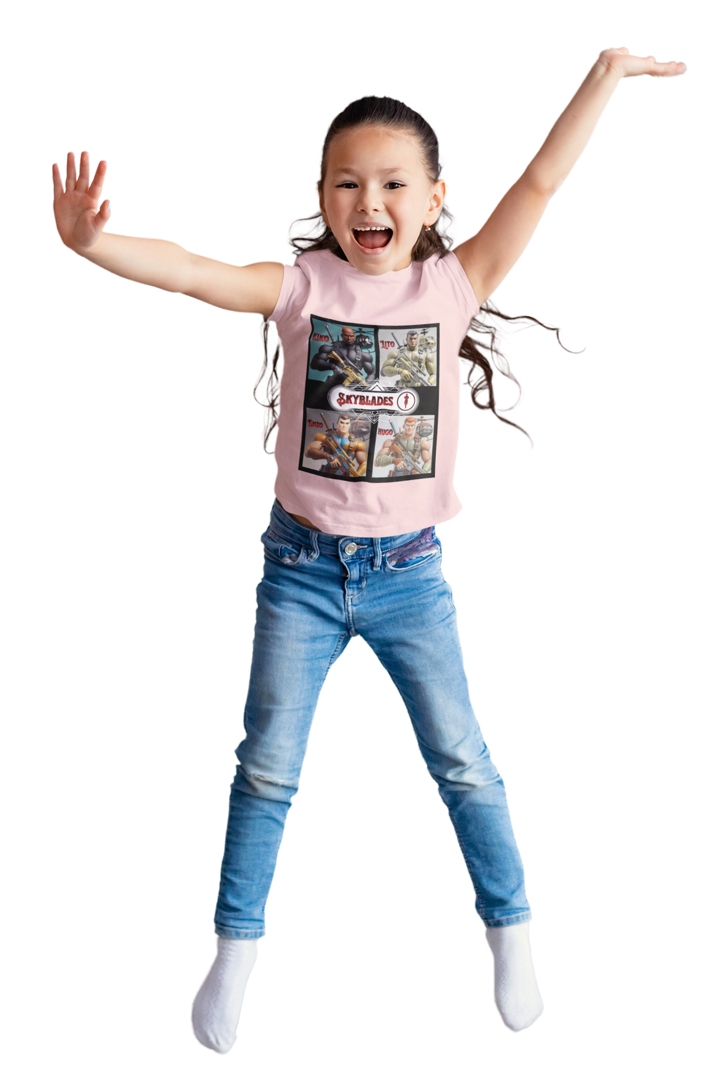 Skyblades Toddler Tee - Fun Action-Figure Theme Shirt for Kids product thumbnail image Skyblades Toddler Tee - Fun Action-Figure Theme Shirt for Kids product thumbnail image