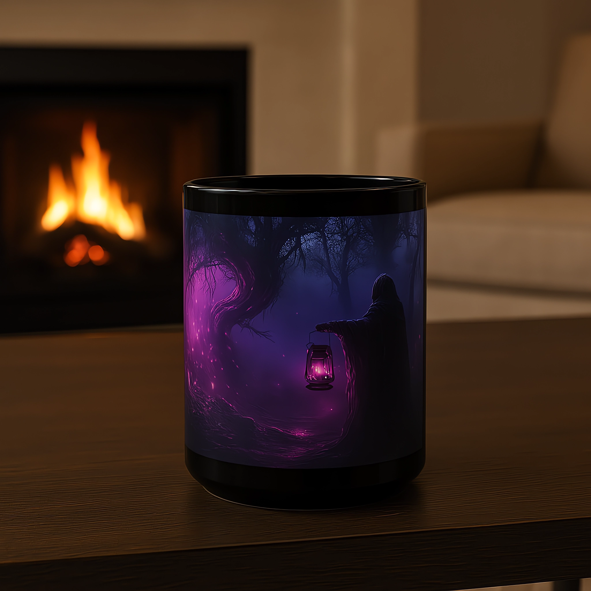 Whispers Beyond the Rift - 15oz – Black Ceramic Whispers Beyond the Rift - 15oz – Black Ceramic