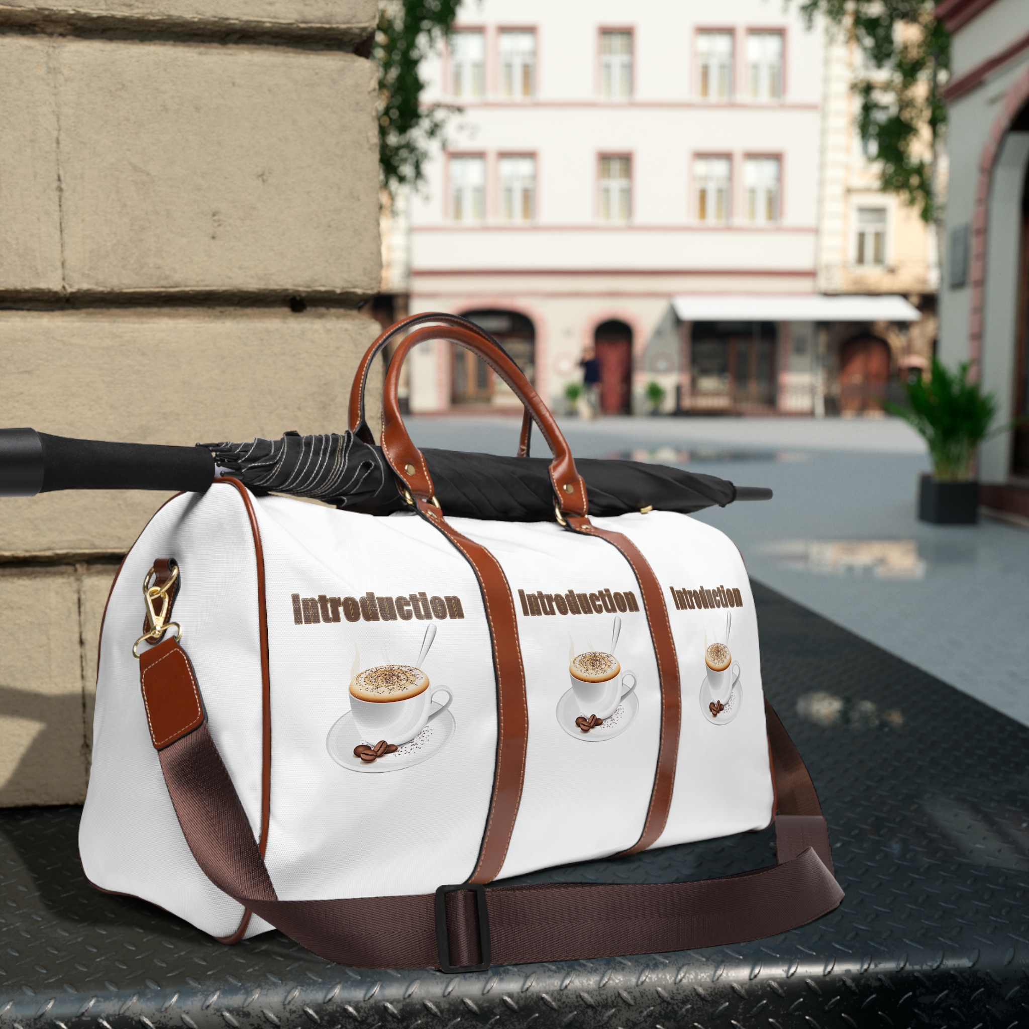 Personalized Coffee Introduction Waterproof Travel Bag product thumbnail image Personalized Coffee Introduction Waterproof Travel Bag product thumbnail image