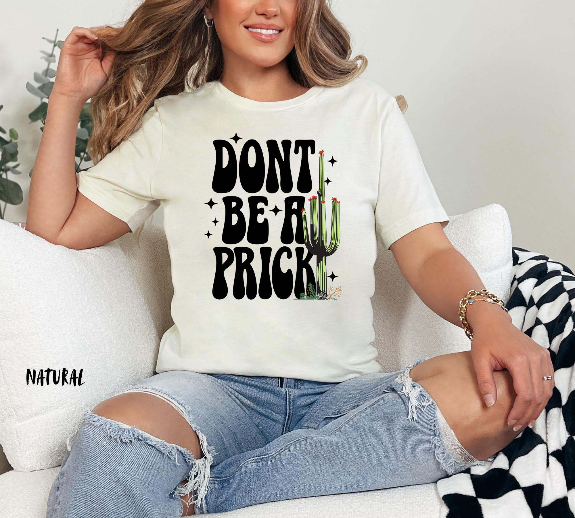Funny Cactus- 'Don't Be a Prick' 