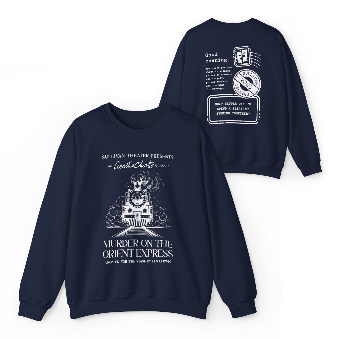 Murder on the Orient Express 2025 Crewneck Sweatshirt product thumbnail image Murder on the Orient Express 2025 Crewneck Sweatshirt product thumbnail image