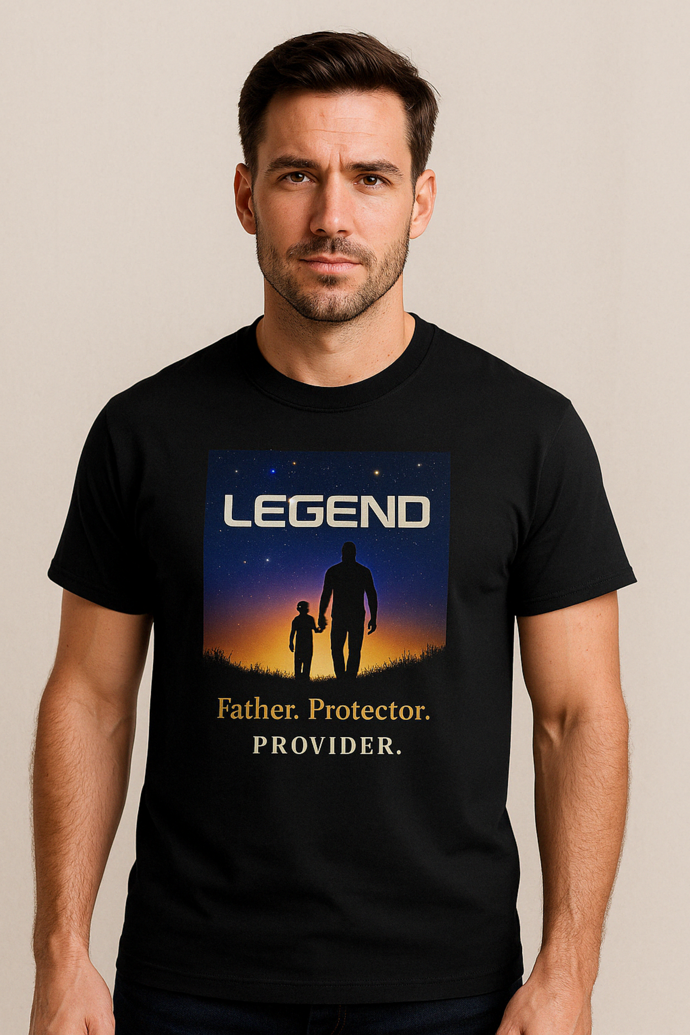 Father. Protector. Legend. Tee product thumbnail image Father. Protector. Legend. Tee product thumbnail image
