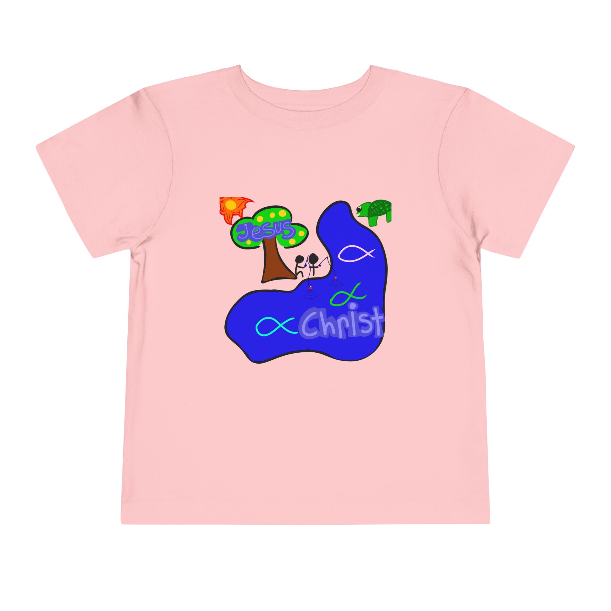 Fishing Toddler Short Tee Fishing Toddler Short Tee