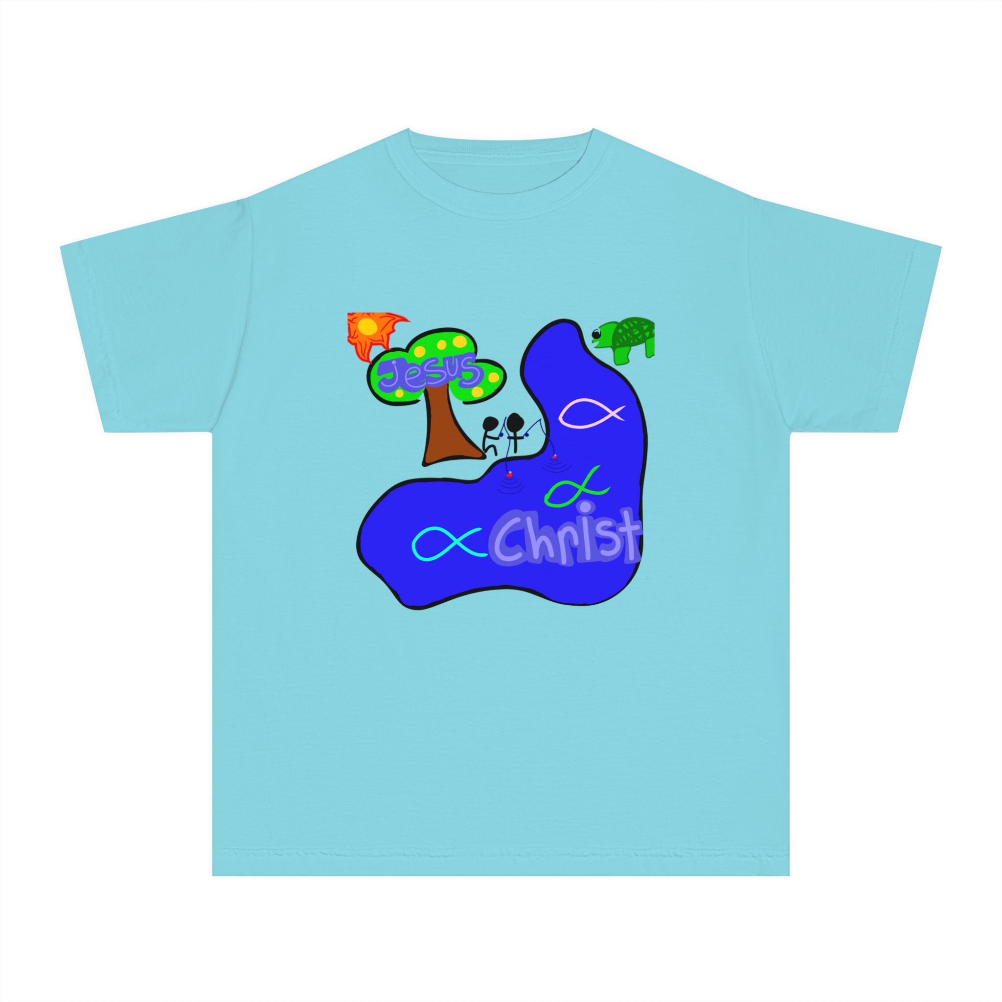 Fishing Youth Midweight Tee Fishing Youth Midweight Tee