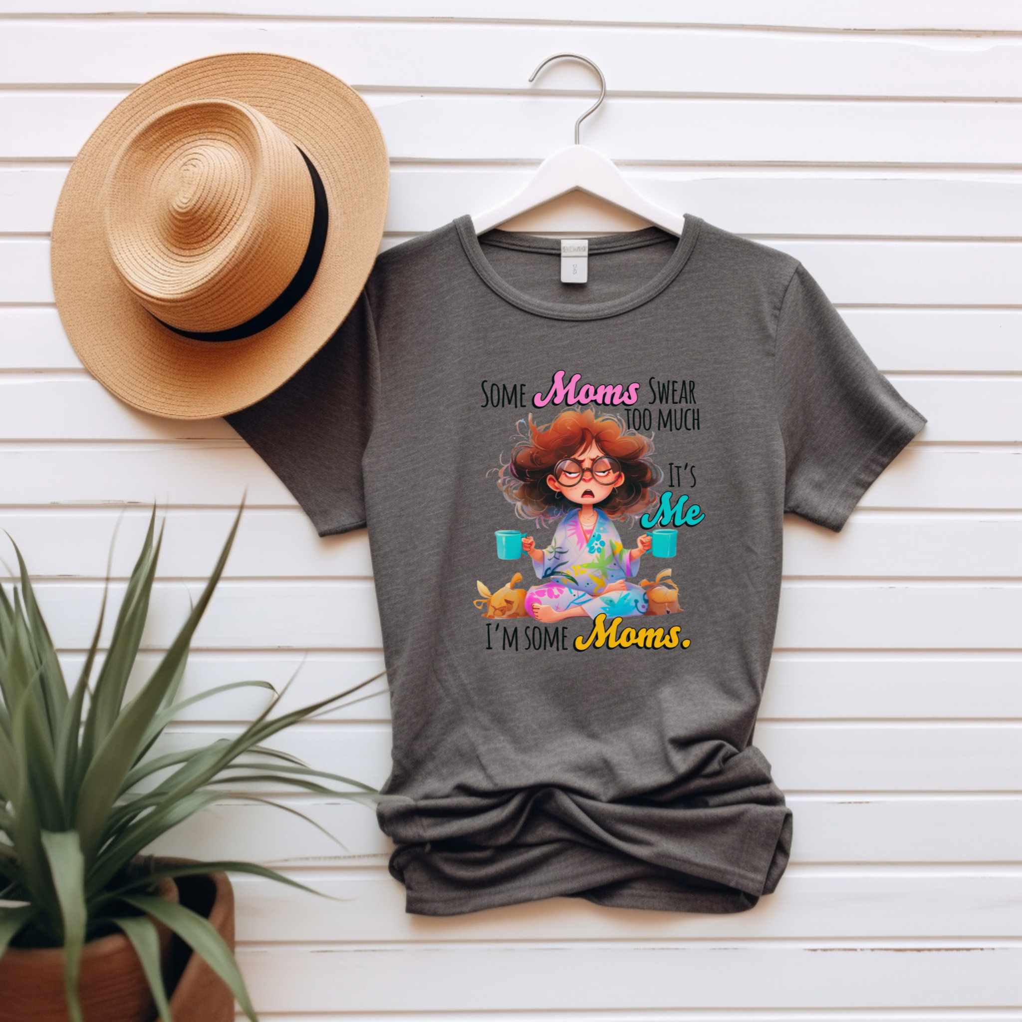 “Some Moms Swear Too Much. It’s Me, I’m Some Moms” – Cozy & Stylish Unisex Jersey Tee product thumbnail image “Some Moms Swear Too Much. It’s Me, I’m Some Moms” – Cozy & Stylish Unisex Jersey Tee product thumbnail image