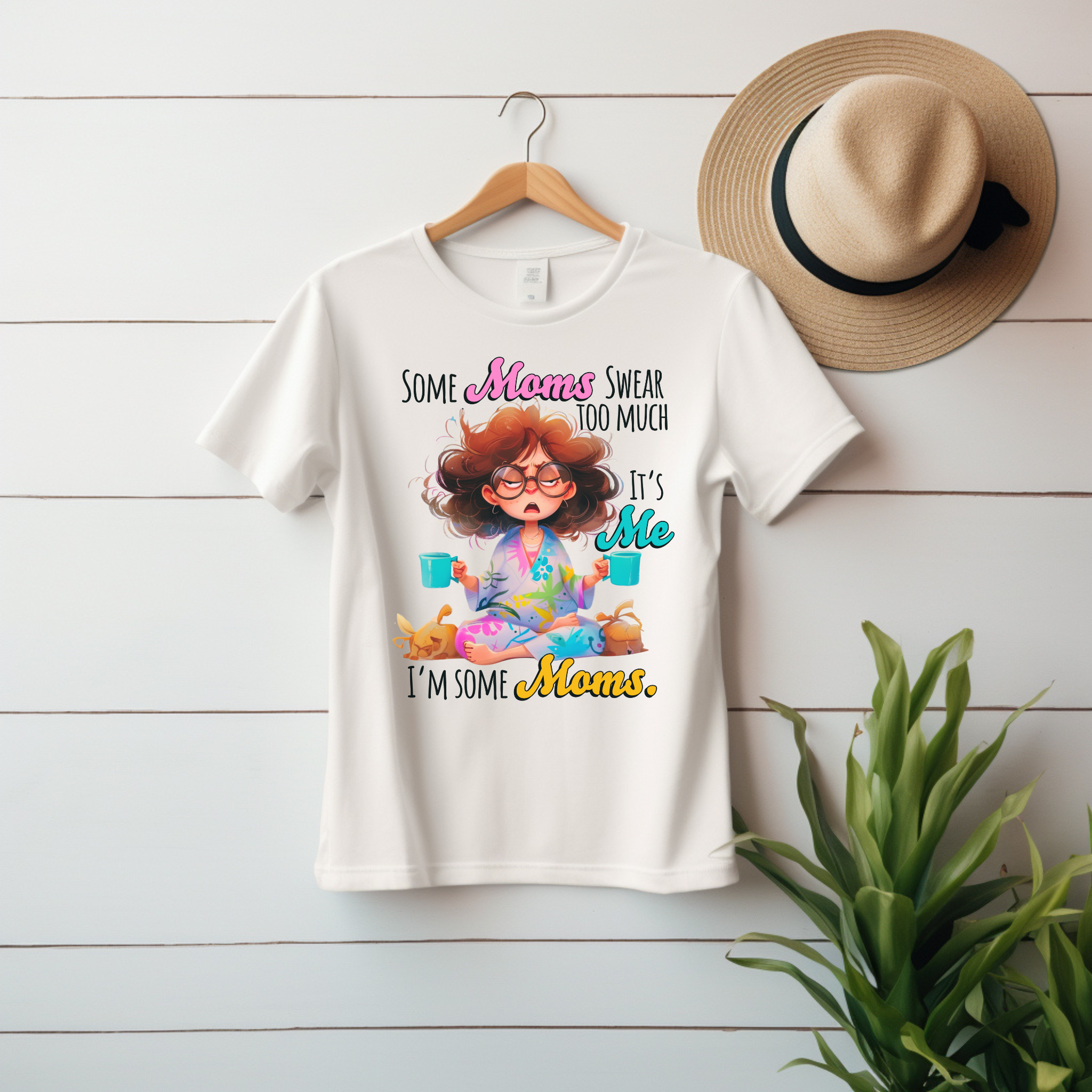 “Some Moms Swear Too Much. It’s Me, I’m Some Moms” – Cozy &amp; Stylish Unisex Jersey Tee