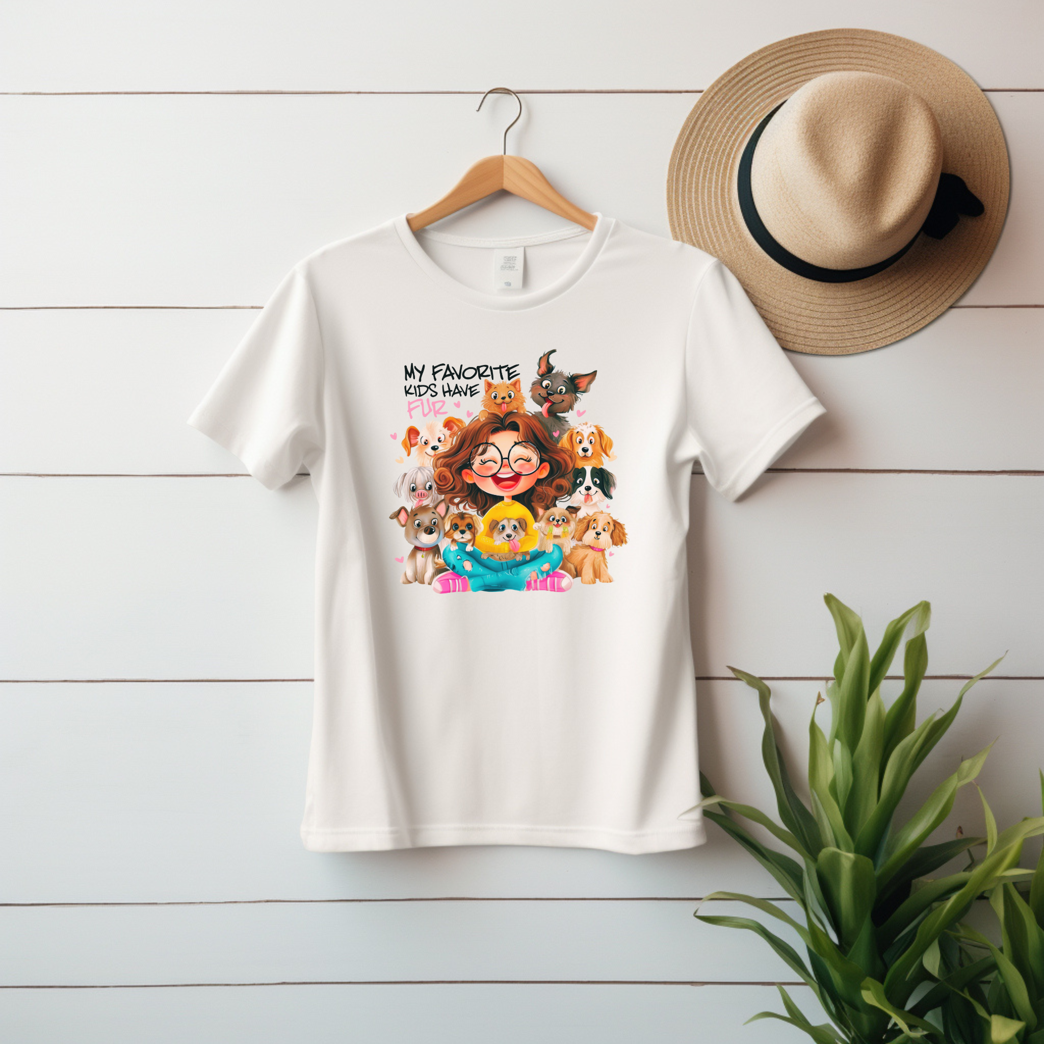 “My Favorite Kids Have Fur” – Cozy & Stylish Unisex Jersey Tee product thumbnail image “My Favorite Kids Have Fur” – Cozy & Stylish Unisex Jersey Tee product thumbnail image