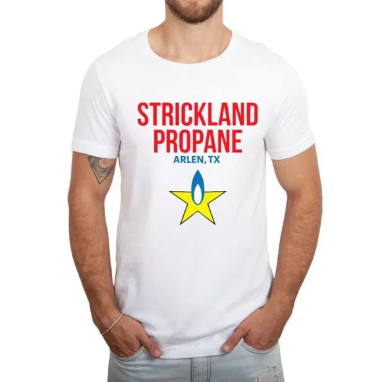 King of The Hill Cartoon STRICKLAND PROPANE, Texas, Unisex T-Shirt King of The Hill Cartoon STRICKLAND PROPANE, Texas, Unisex T-Shirt