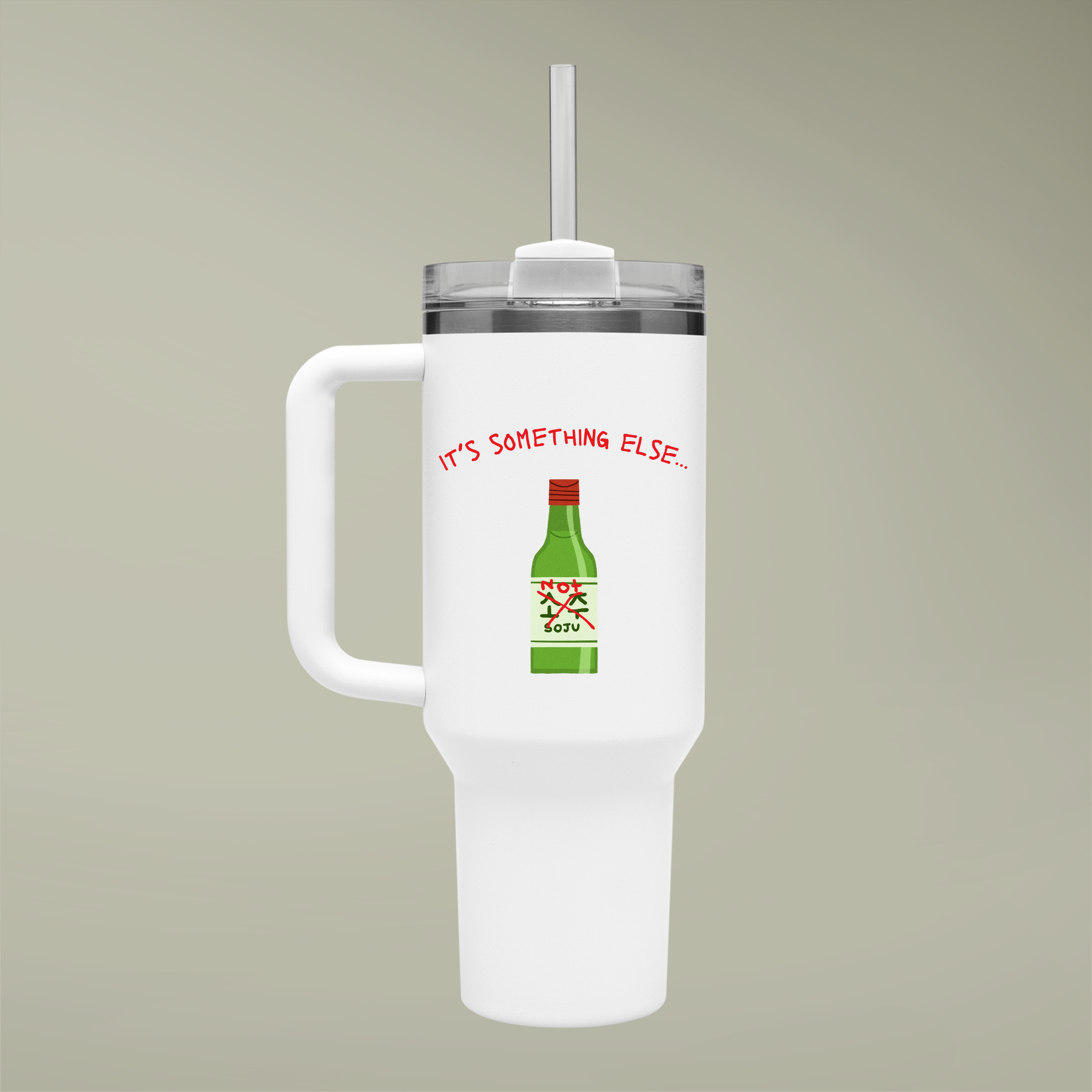 40oz Maxi Cup - It's Something Else Travel Mug for Coffee Lovers