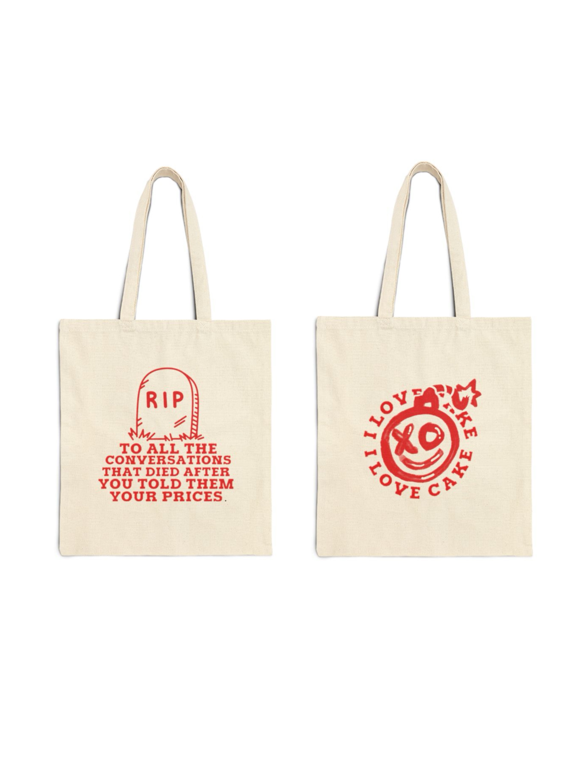 I LOVE CAKE TOTE BAG product thumbnail image