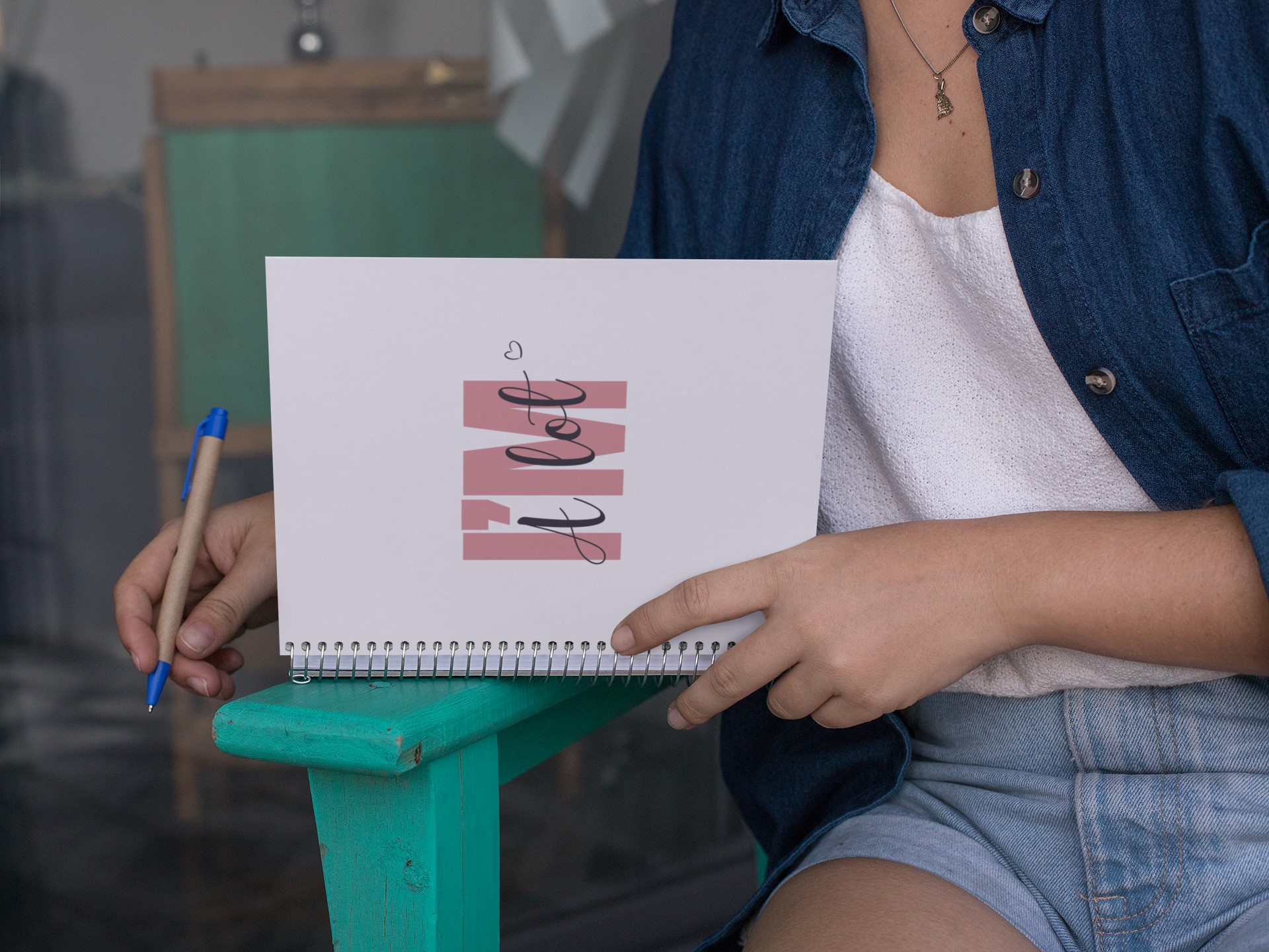 The "I'm A Lot" Spiraled Journal - Stylish Ruled Notebook for Creative Minds product thumbnail image The "I'm A Lot" Spiraled Journal - Stylish Ruled Notebook for Creative Minds product thumbnail image