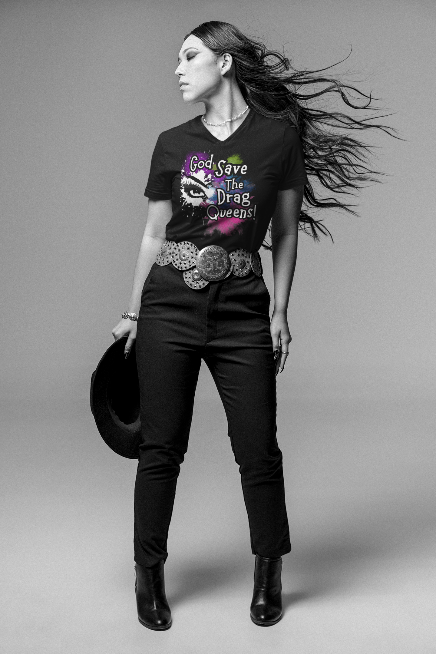 , God Save The Drag Queens Tee, Unisex, Cotton, Comfort Graphic T-Shirt, product thumbnail image , God Save The Drag Queens Tee, Unisex, Cotton, Comfort Graphic T-Shirt, product thumbnail image