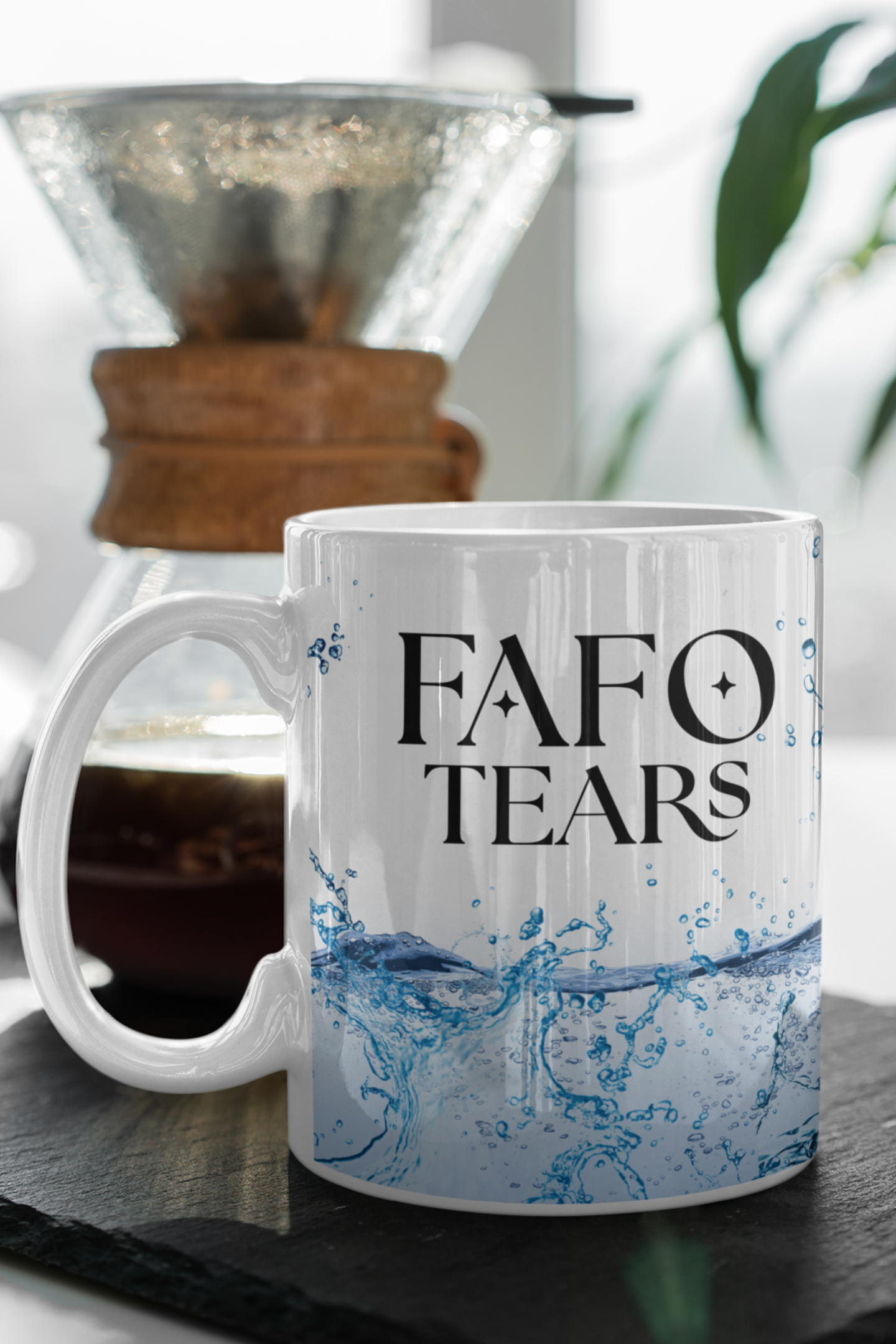 FAFO Tears Mug | Funny Coffee Mug with Viral Humor | 11oz or 15oz product thumbnail image FAFO Tears Mug | Funny Coffee Mug with Viral Humor | 11oz or 15oz product thumbnail image