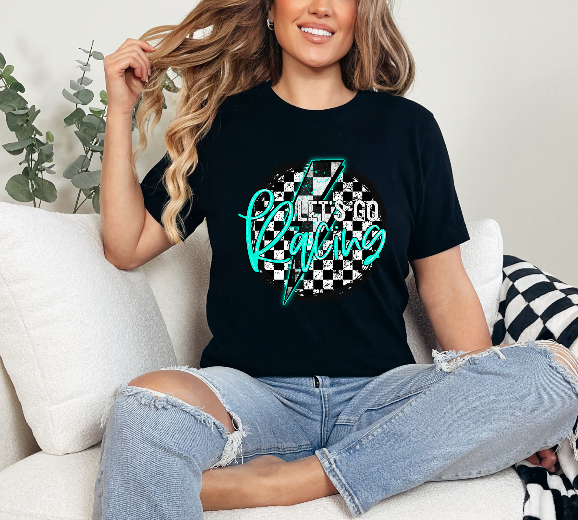 Let's Go Racing - Teal product thumbnail image Let's Go Racing - Teal product thumbnail image