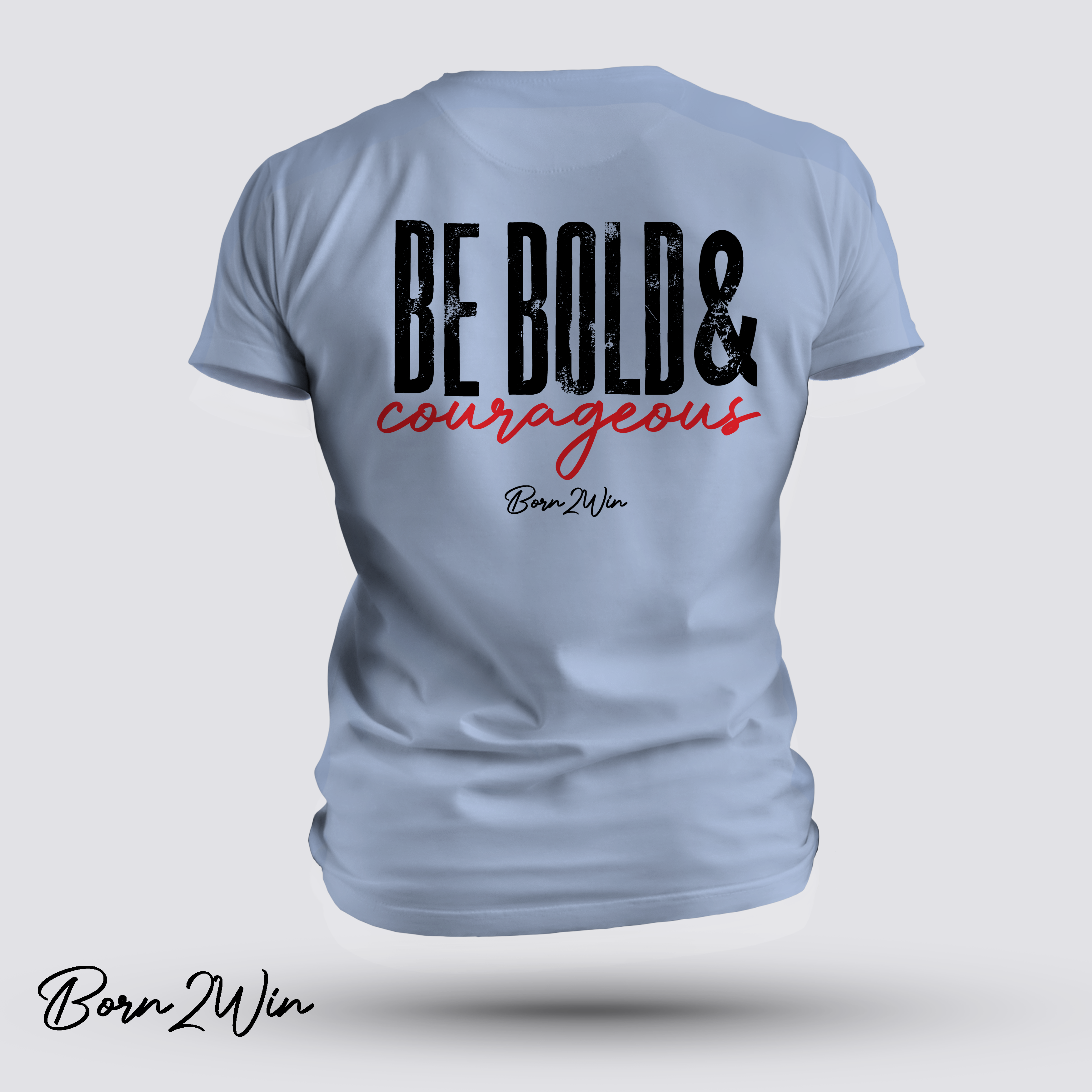 Bold & Courageous Unisex Tee - Inspiring Graphic Shirt for Everyday Wear product thumbnail image Bold & Courageous Unisex Tee - Inspiring Graphic Shirt for Everyday Wear product thumbnail image