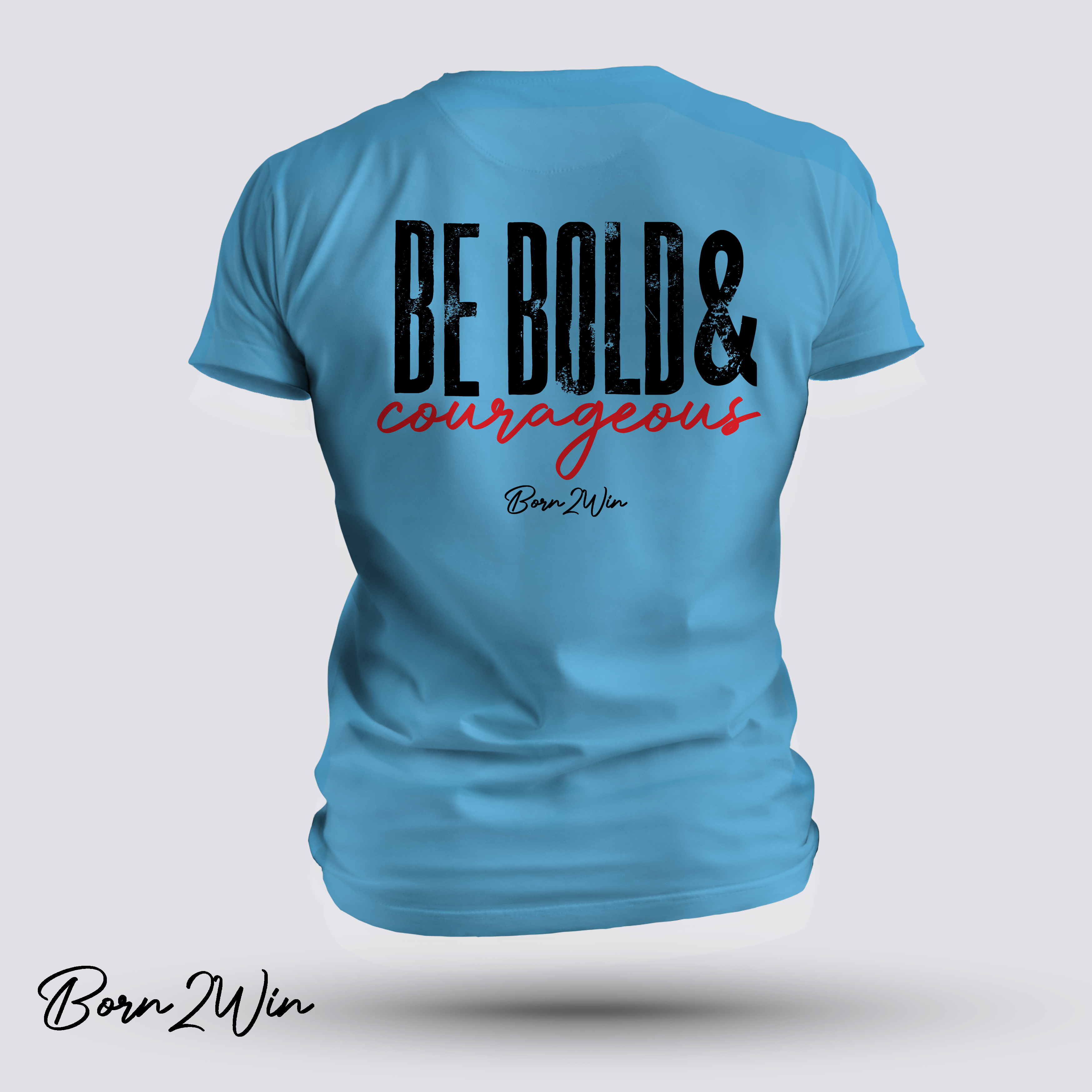 Bold & Courageous Unisex Tee - Inspiring Graphic Shirt for Everyday Wear product thumbnail image Bold & Courageous Unisex Tee - Inspiring Graphic Shirt for Everyday Wear product thumbnail image