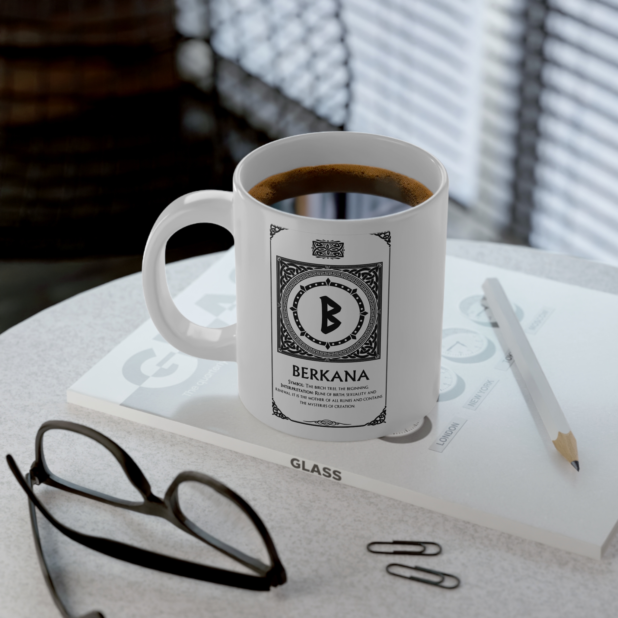 20 OZ Viking Rune Mug – Norse Mythology Oracle Cup, Sacred Pagan Gift, Large Rune Magic Mug for Ritual & Reflection product thumbnail image 20 OZ Viking Rune Mug – Norse Mythology Oracle Cup, Sacred Pagan Gift, Large Rune Magic Mug for Ritual & Reflection product thumbnail image