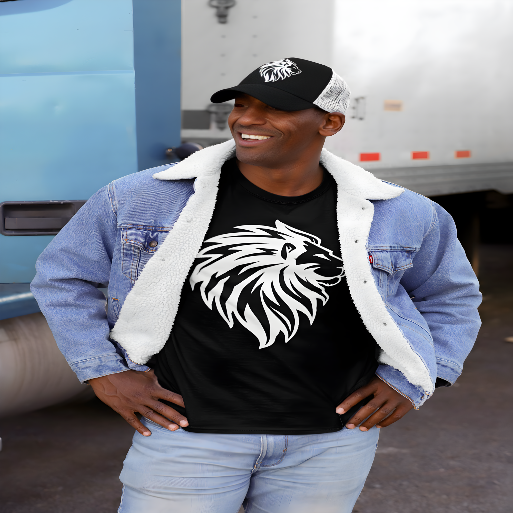 Lion of Judah Trucker Cap Lion of Judah Trucker Cap