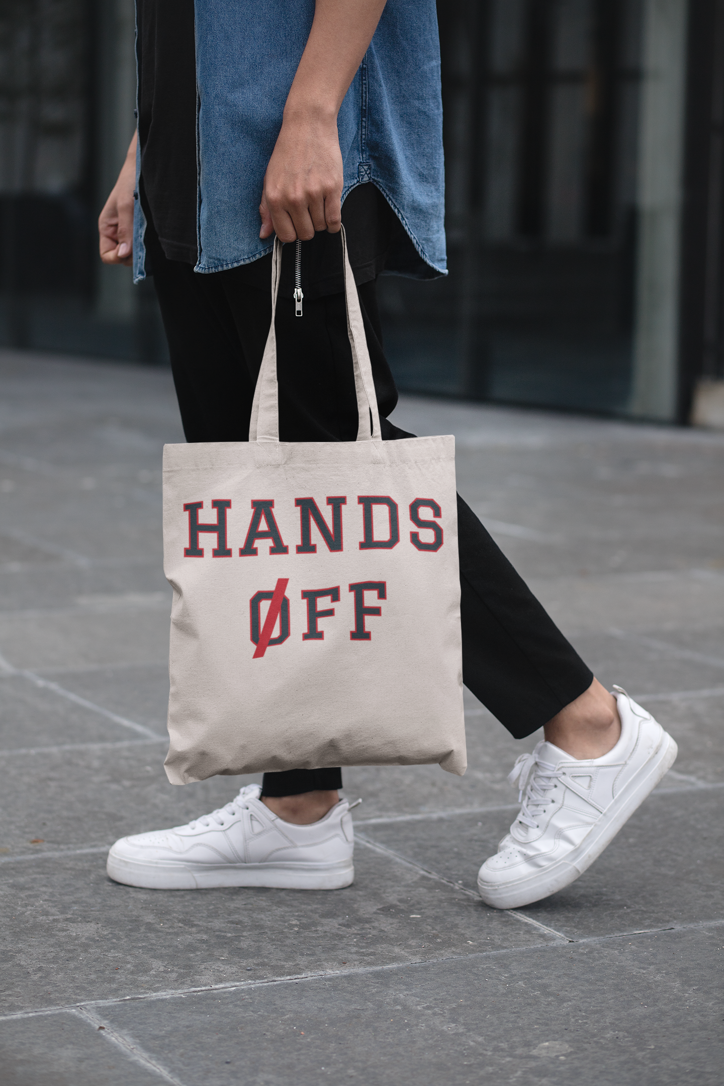 HANDS OFF! Empowerment Tote Bag product thumbnail image