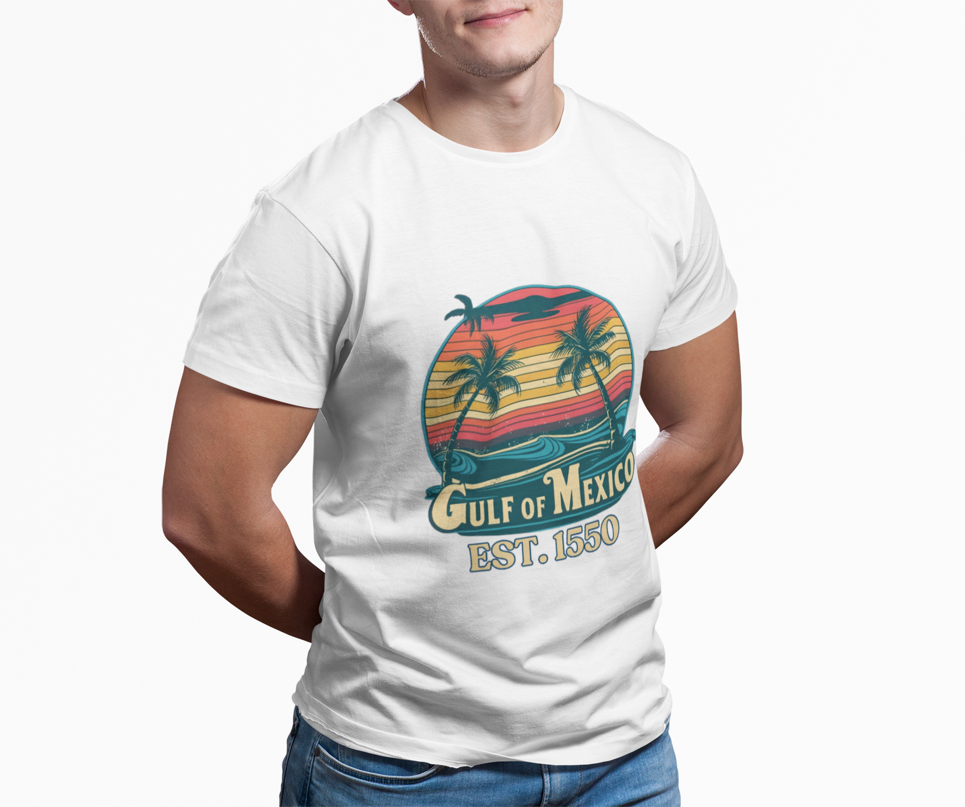 Vintage Gulf of Mexico Unisex T-Shirt product thumbnail image