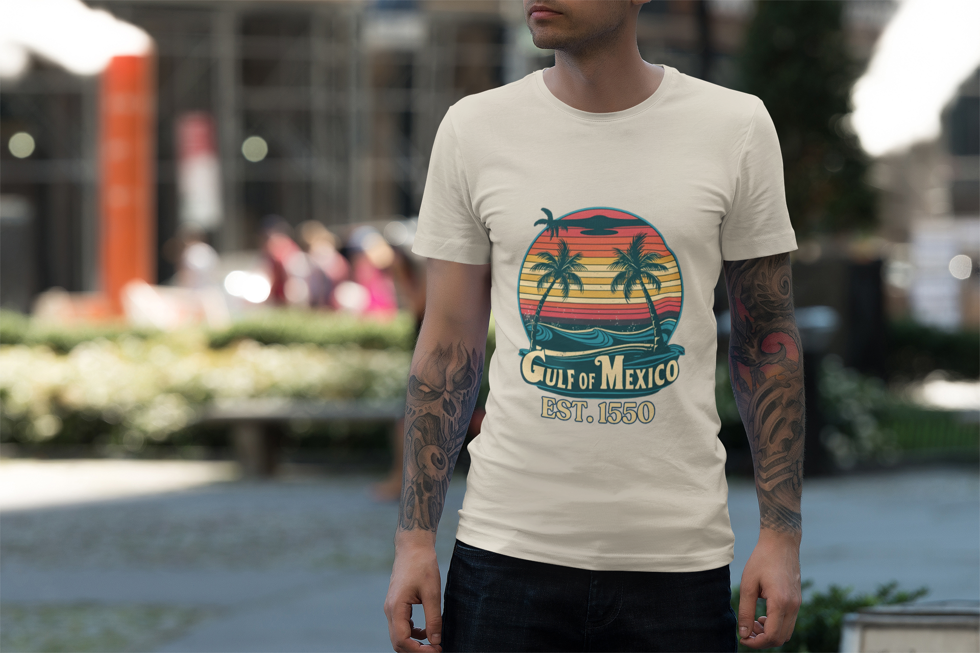 Vintage Gulf of Mexico Unisex T-Shirt product thumbnail image