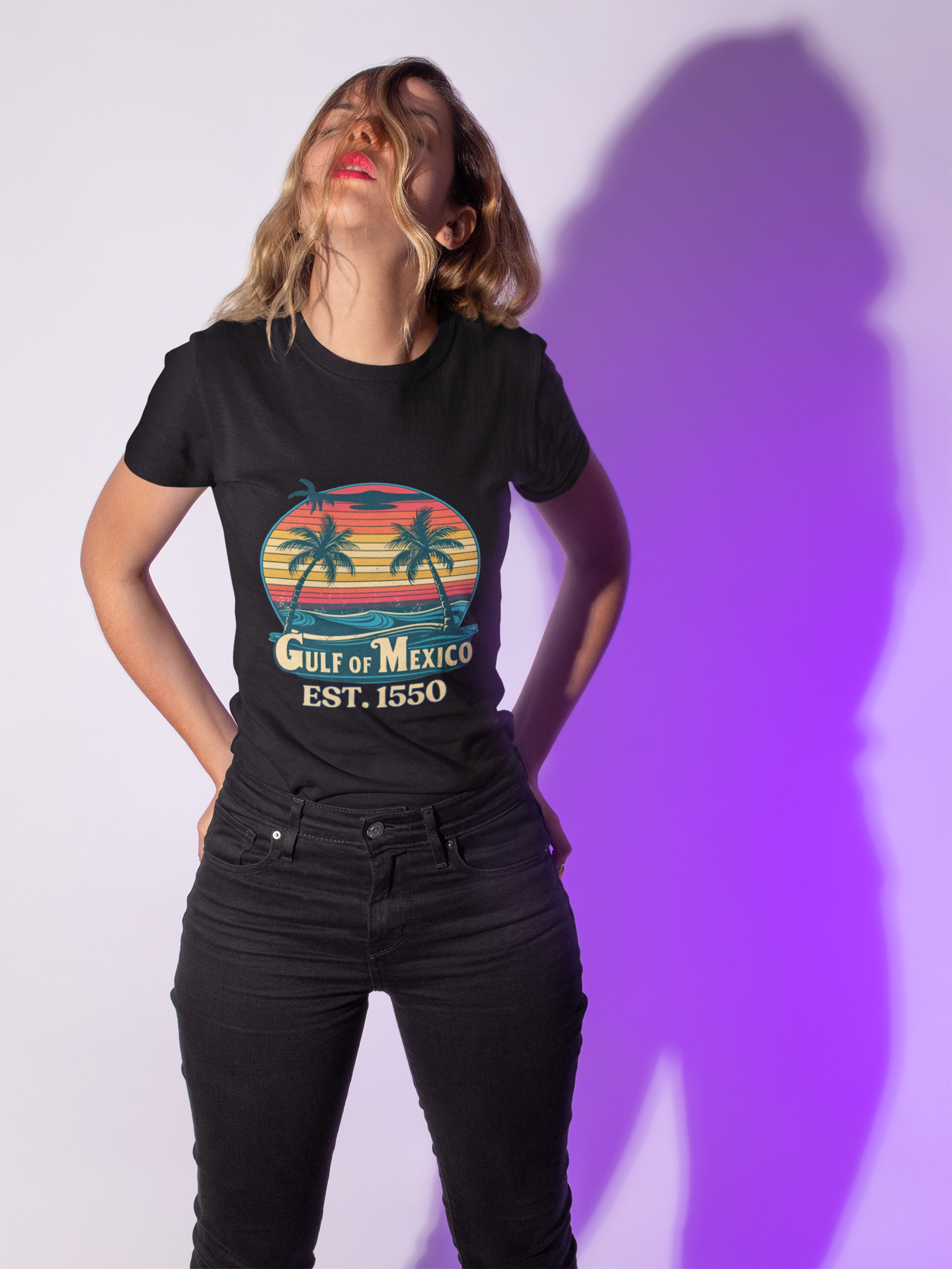 Vintage Gulf of Mexico Unisex T-Shirt product thumbnail image