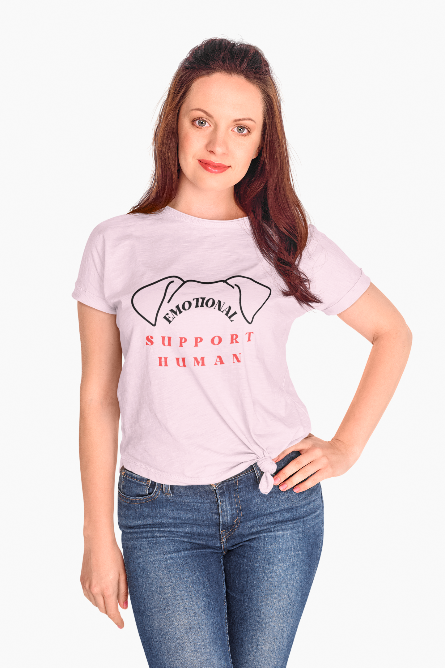 Emotional Support Human Unisex T-Shirt product thumbnail image Emotional Support Human Unisex T-Shirt product thumbnail image