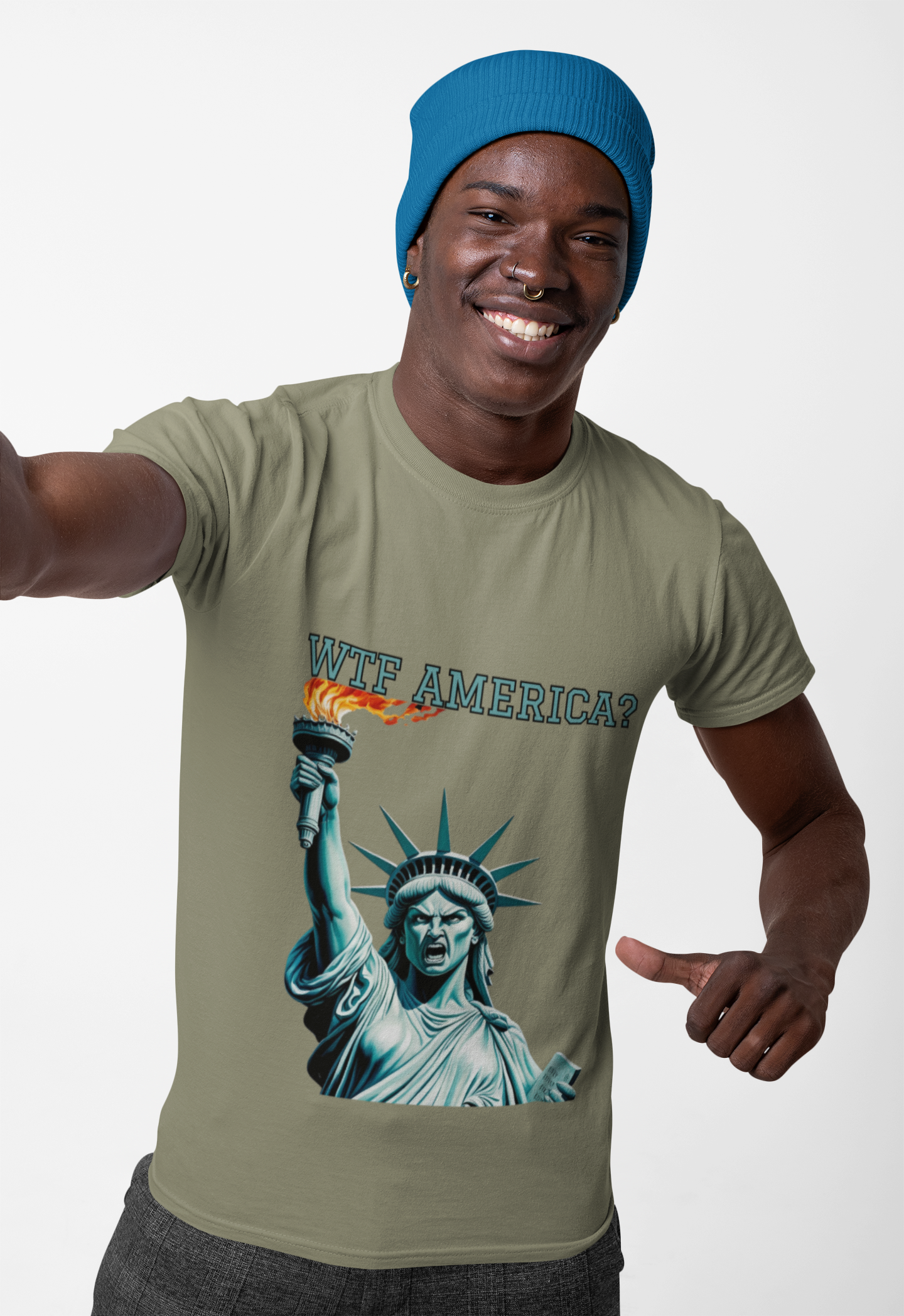 WTF America Unisex T-Shirt product thumbnail image