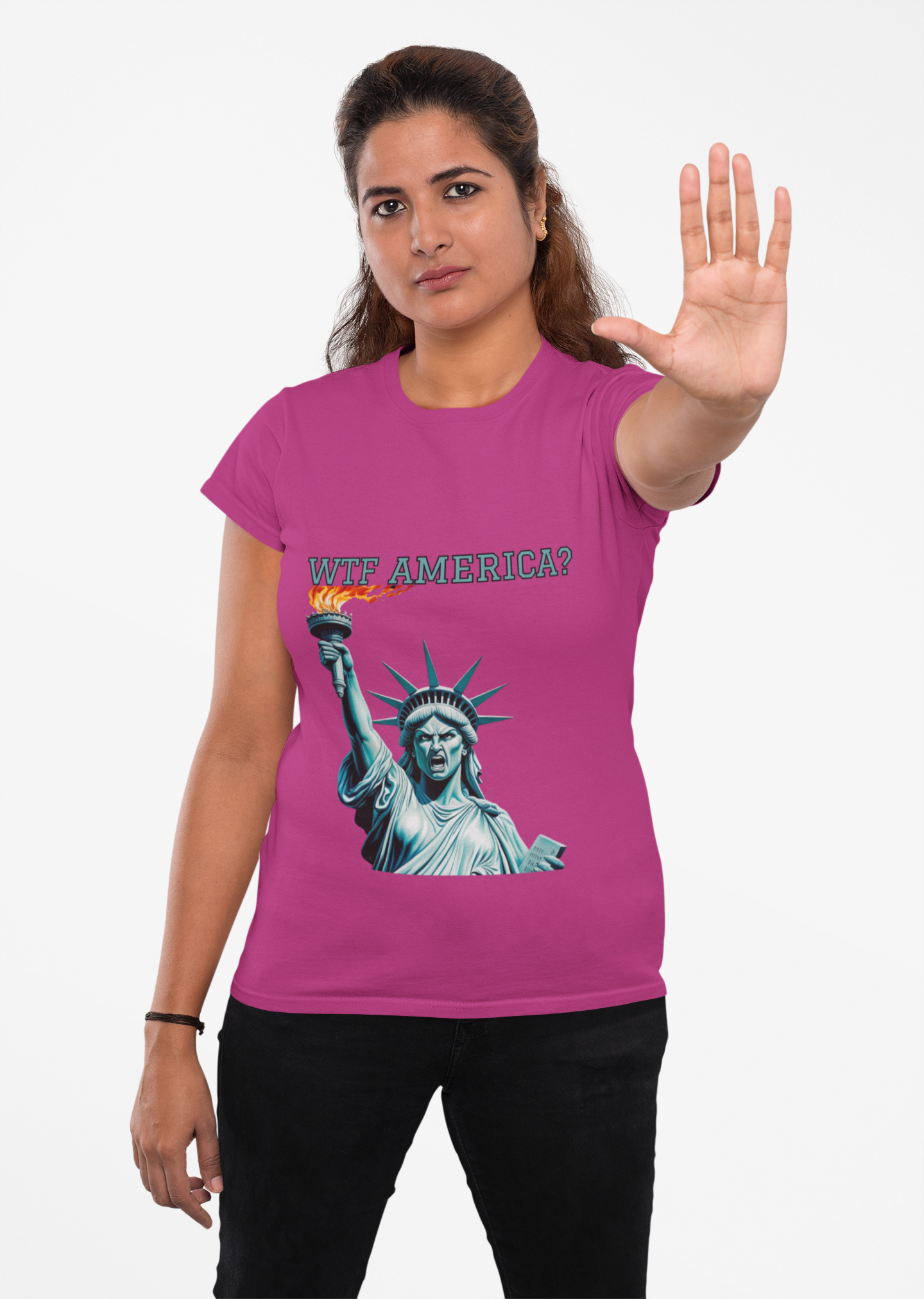WTF America Unisex T-Shirt product thumbnail image