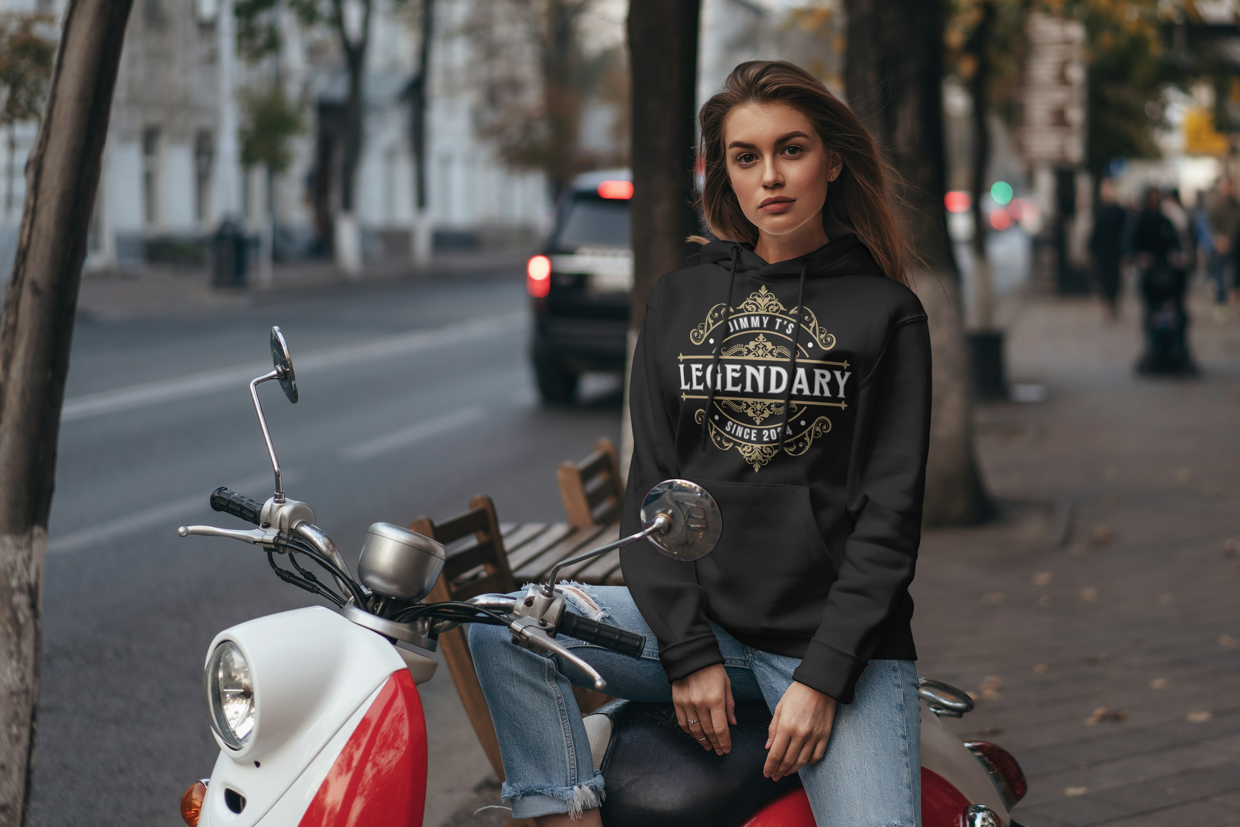 Jimmy T's Apparel Legendary Unisex Heavy Blend™ Hooded Sweatshirt product thumbnail image