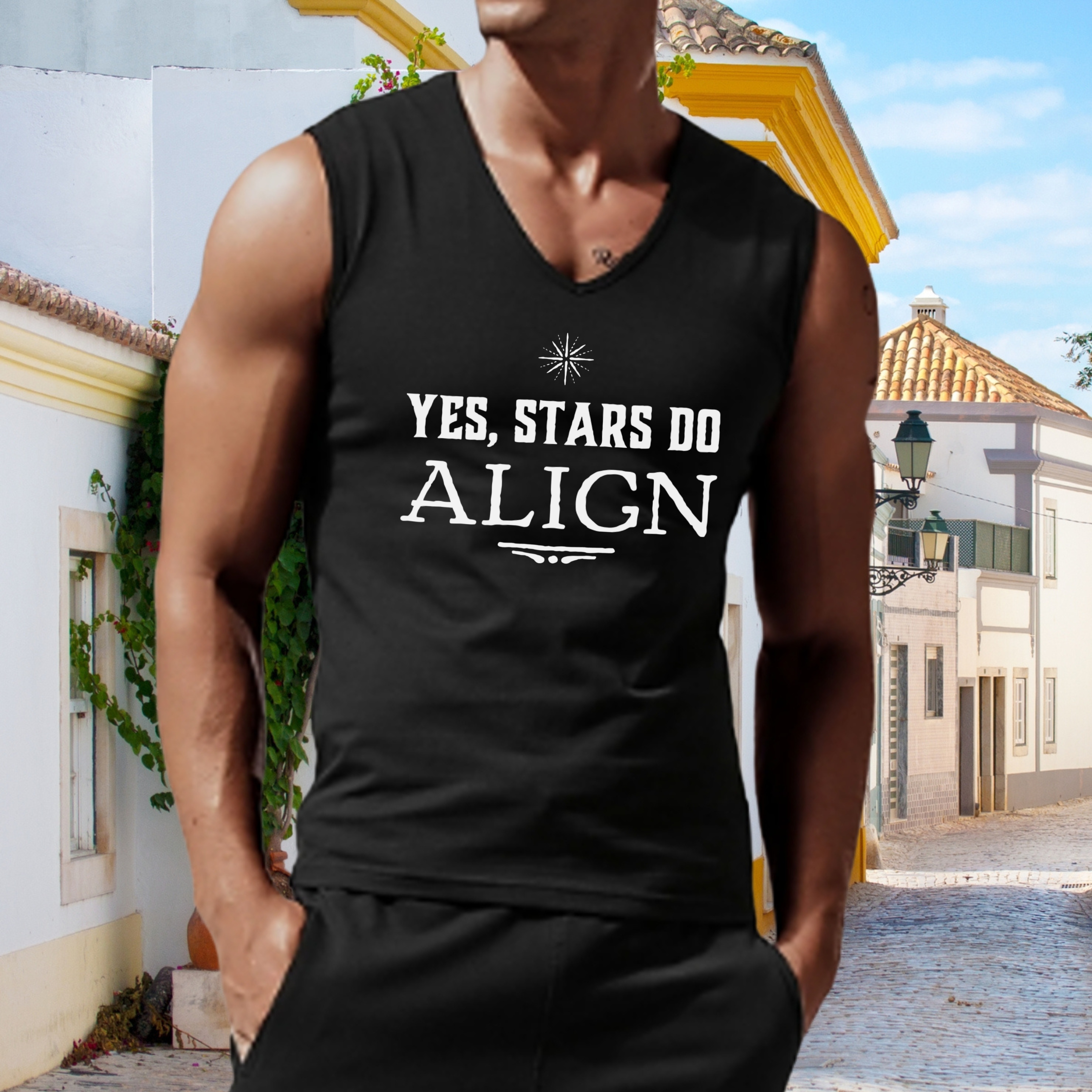 Yes Stars Do Align Jersey Tank Top product thumbnail image