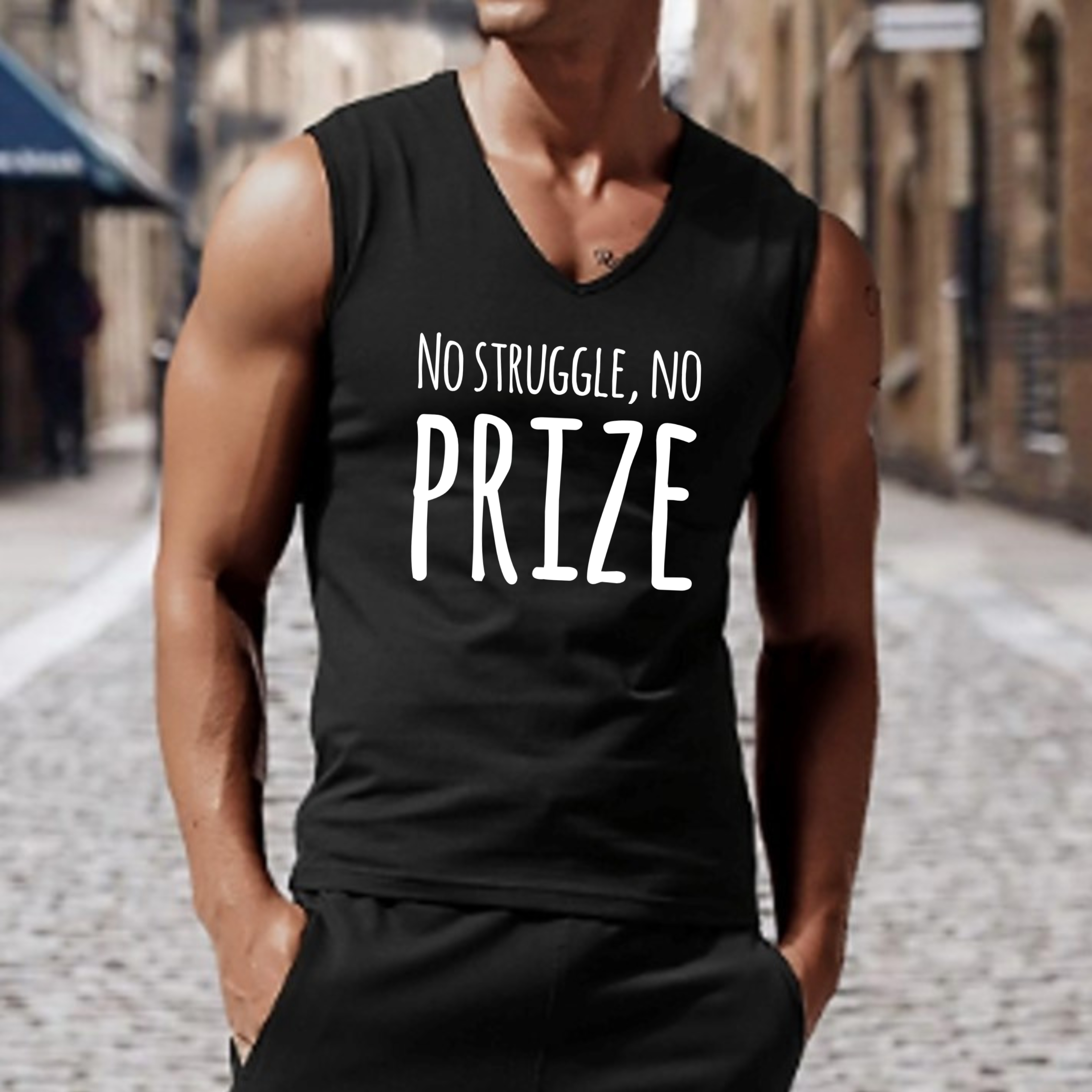 No Struggle No Prize Tank Top product thumbnail image
