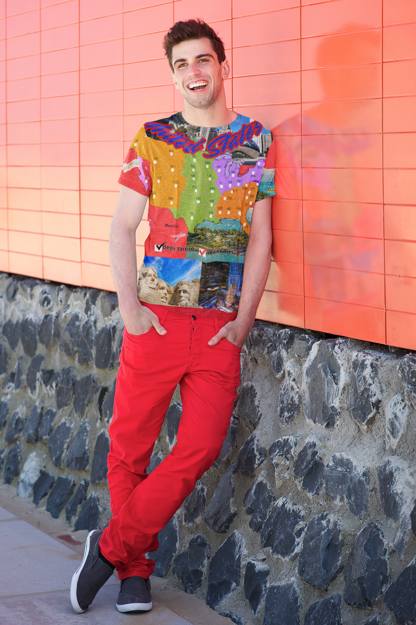 USA Check-Off & Scavenger Hunt T-shirt – Wear Your USA Travel Dreams / Travel Story product thumbnail image USA Check-Off & Scavenger Hunt T-shirt – Wear Your USA Travel Dreams / Travel Story product thumbnail image