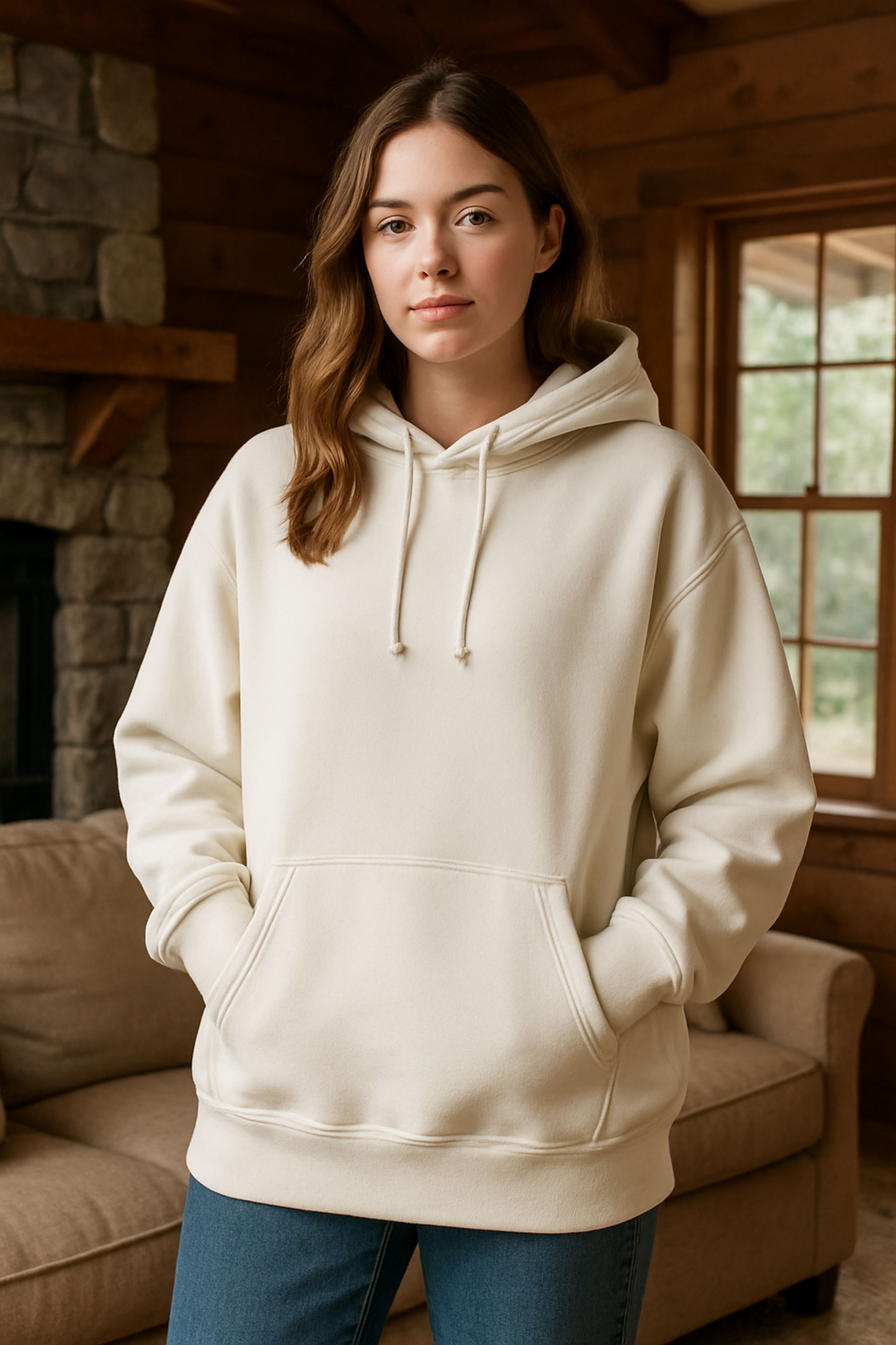 Floral Heart Hoodie - Unisex Heavy Blend™ Sweatshirt for Comfort &amp; Style product thumbnail image