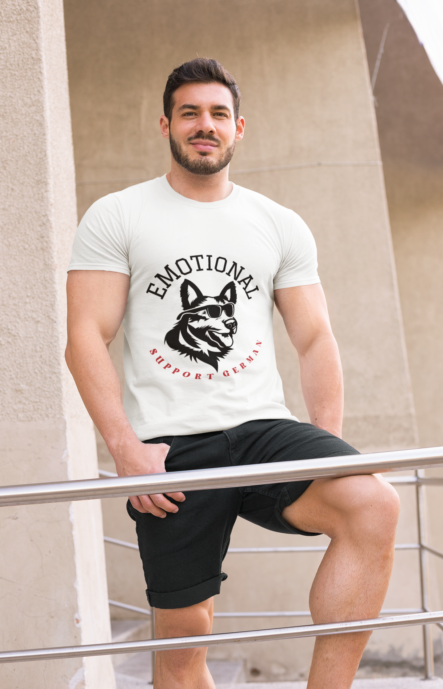 Emotional Support German T-Shirt product thumbnail image Emotional Support German T-Shirt product thumbnail image