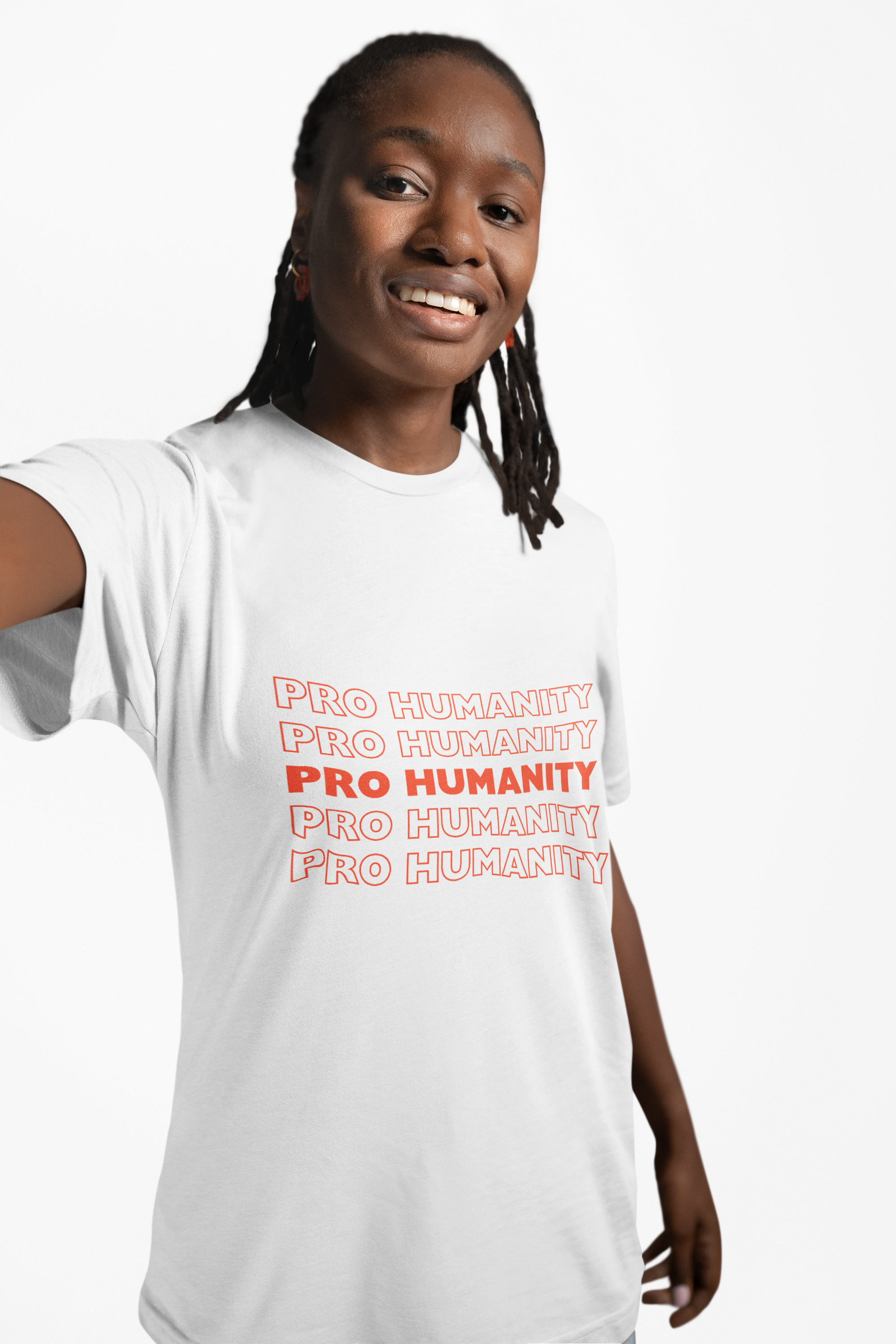 Pro Humanity Unisex T-Shirt product thumbnail image Pro Humanity Unisex T-Shirt product thumbnail image