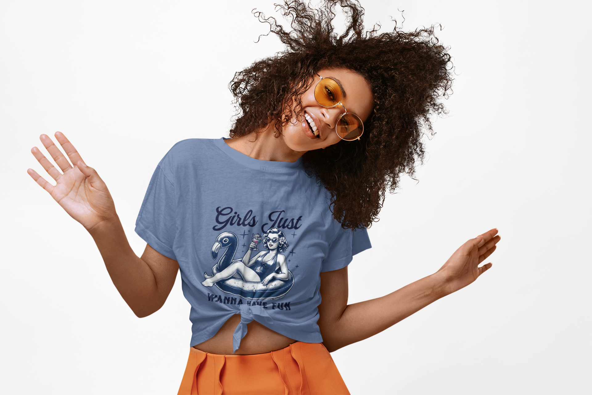 Girls Just Wanna Have Fun Unisex T-Shirt, Trending Now, Summer Fun, Vacation, Girls Trip. Must-Have Tee, Beach Vibes product thumbnail image