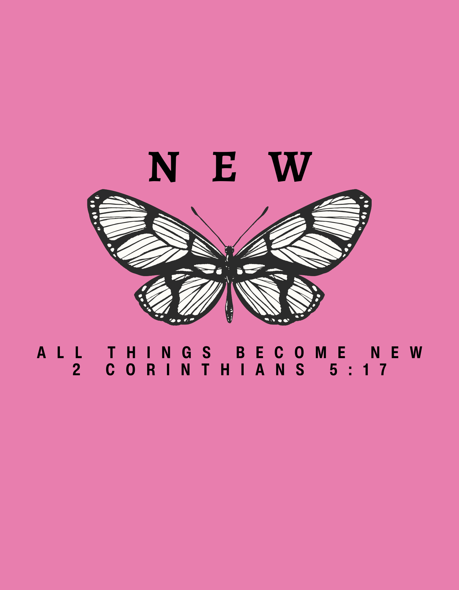 New Beginnings Women's Softstyle Tee – 2 Corinthians 5:17 product thumbnail image New Beginnings Women's Softstyle Tee – 2 Corinthians 5:17 product thumbnail image