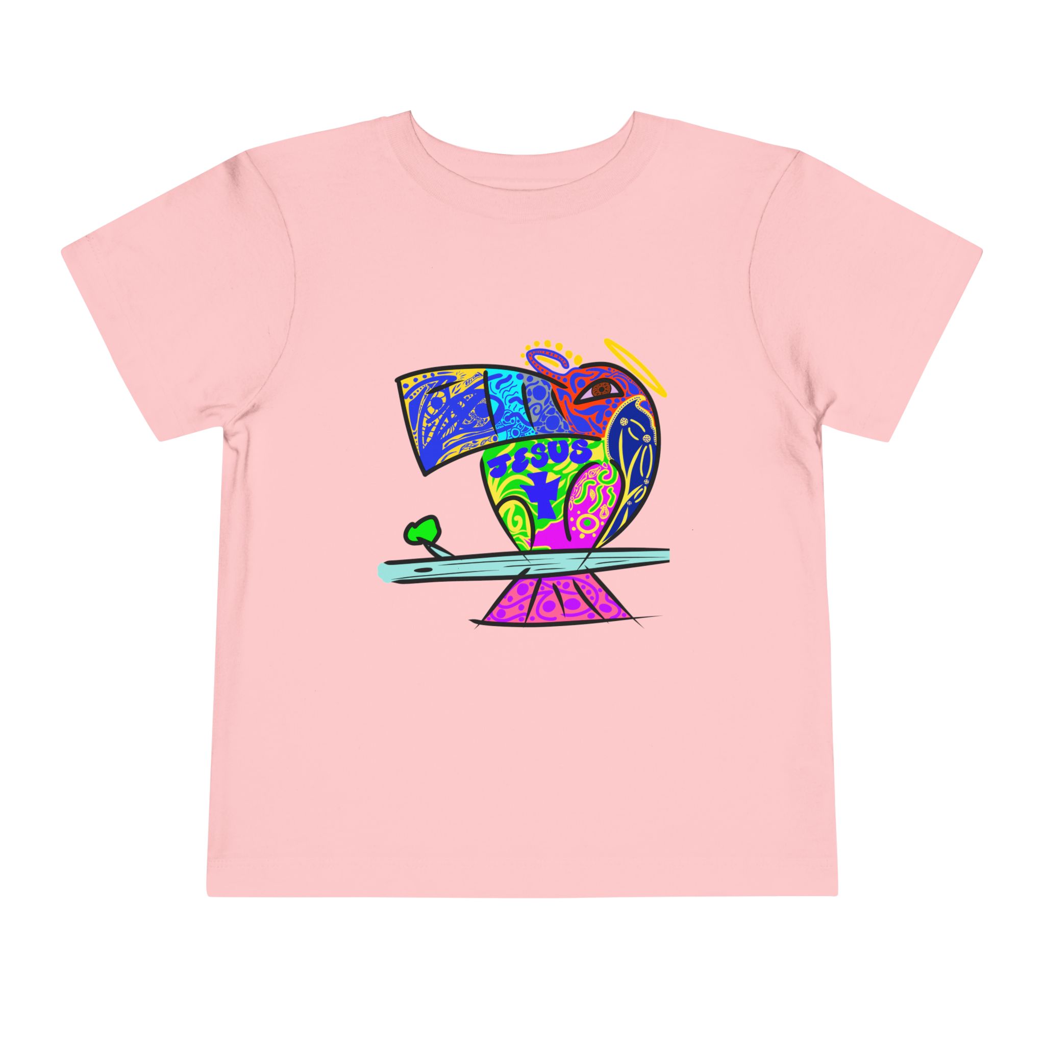 Jesus' Toucan Toddler Short Sleeve Tee product thumbnail image Jesus' Toucan Toddler Short Sleeve Tee product thumbnail image