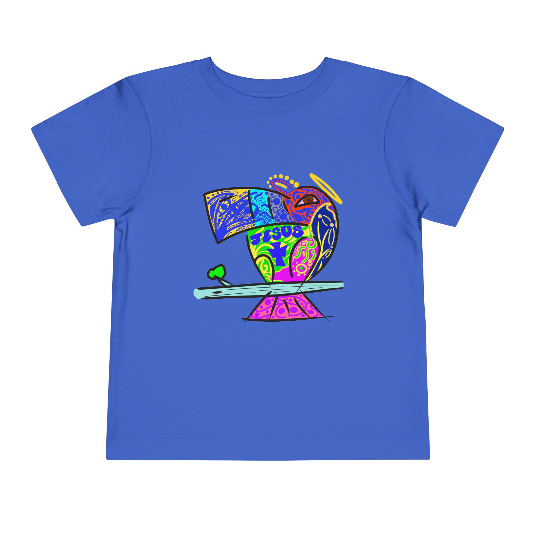 Jesus' Toucan Toddler Short Sleeve Tee product thumbnail image Jesus' Toucan Toddler Short Sleeve Tee product thumbnail image