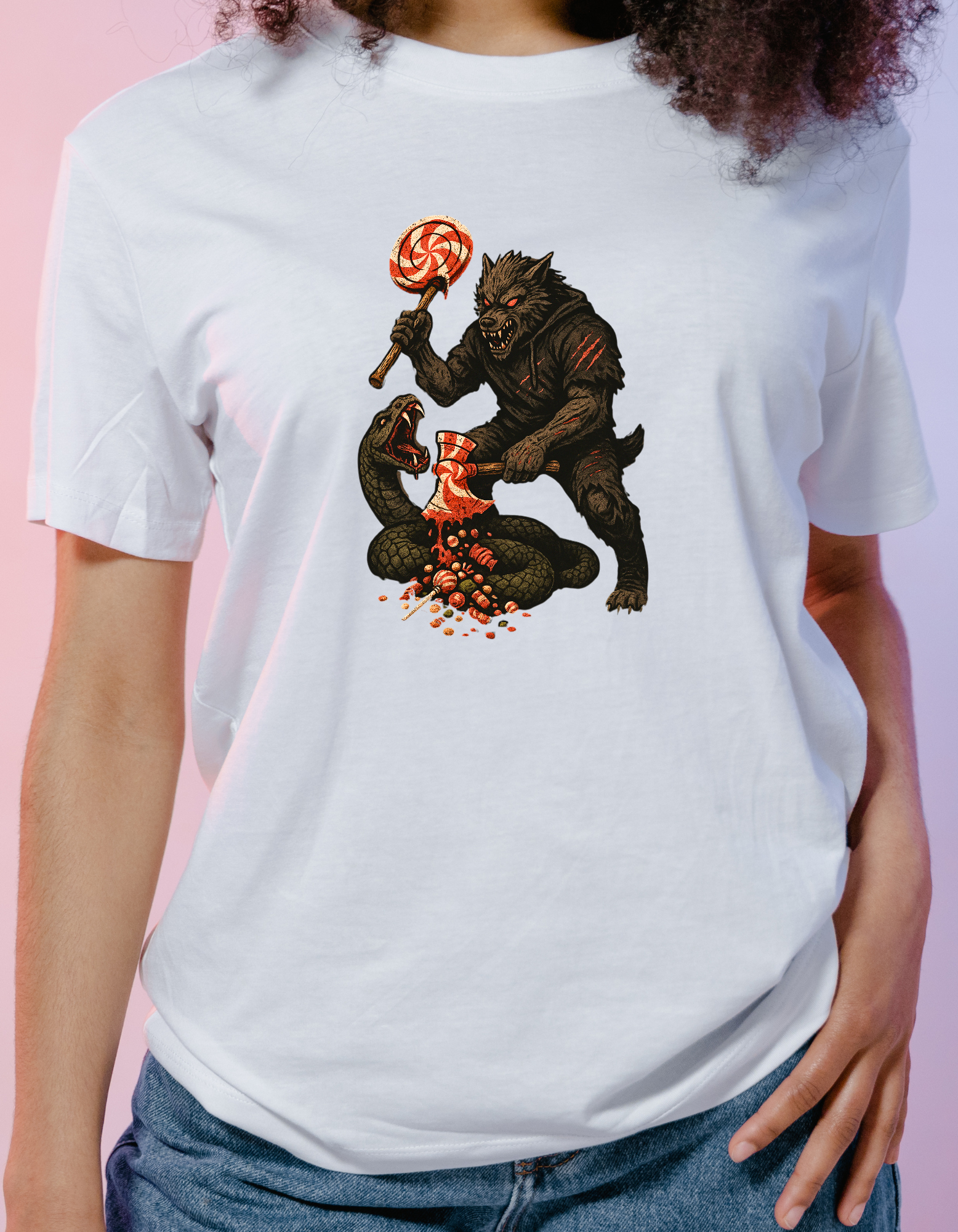 “Sweet Vengeance” – WereBeast x Candy Carnage Tee